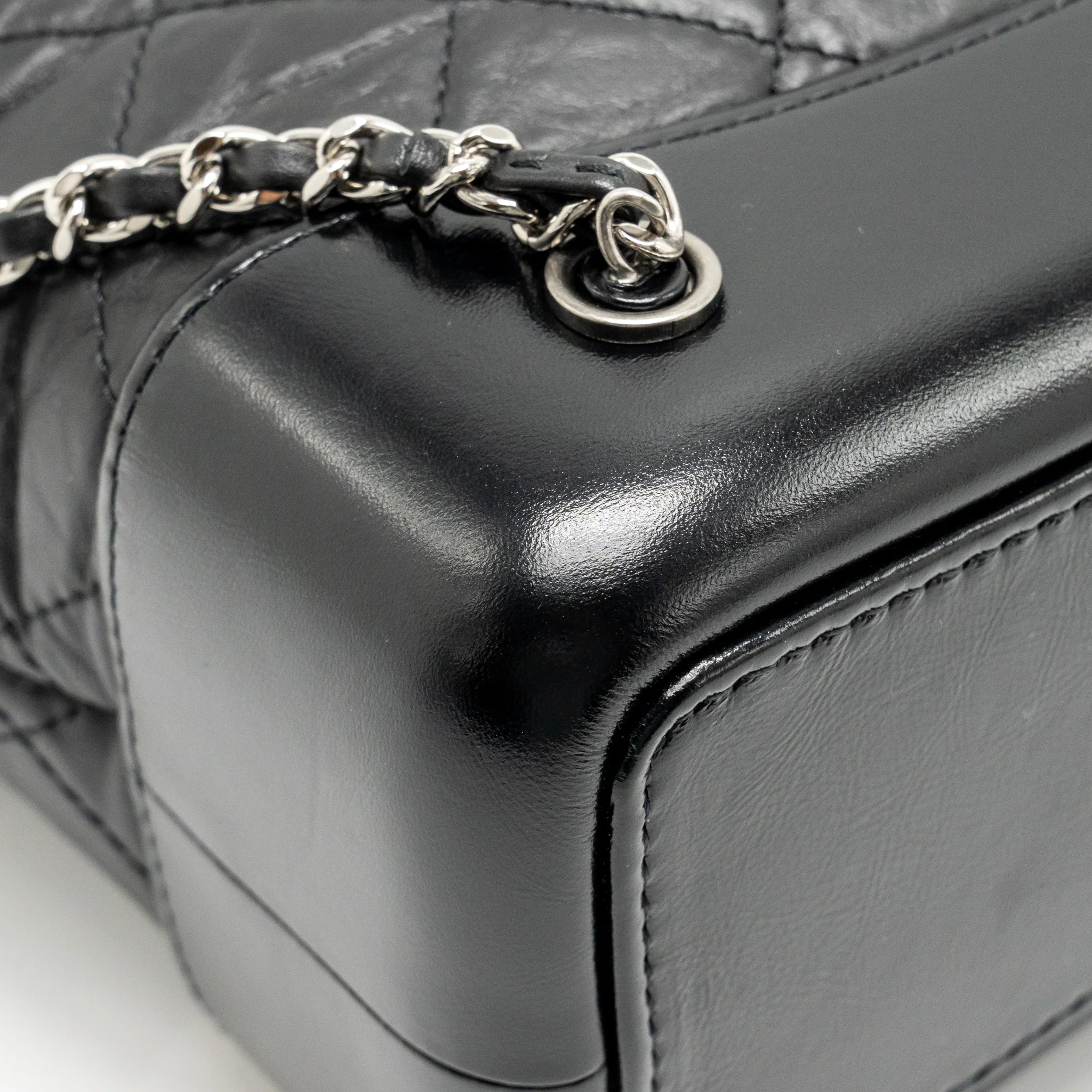 Chanel Small Gabrielle Backpack Calfskin BLACK Multicolour Hardware (Microchip) - Image 10