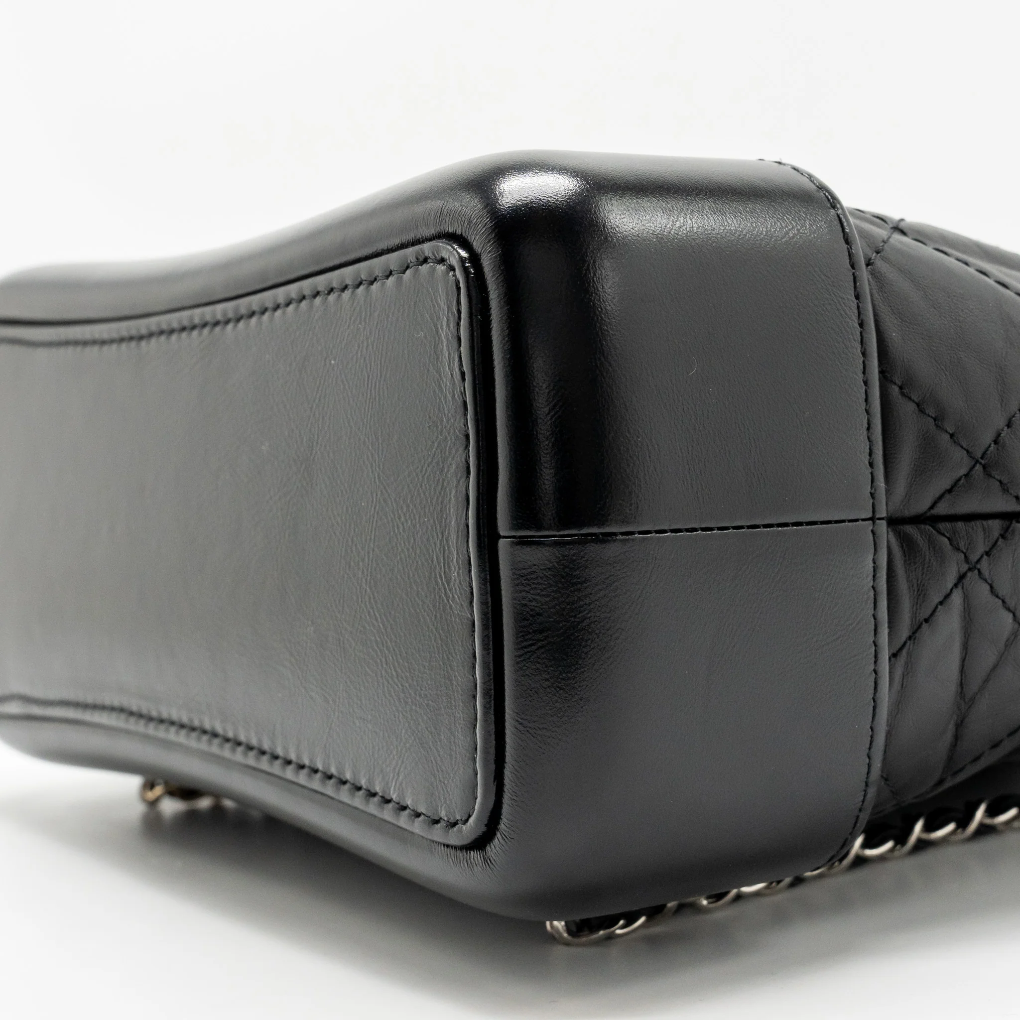 Chanel Small Gabrielle Backpack Calfskin BLACK Multicolour Hardware (Microchip) - Image 7