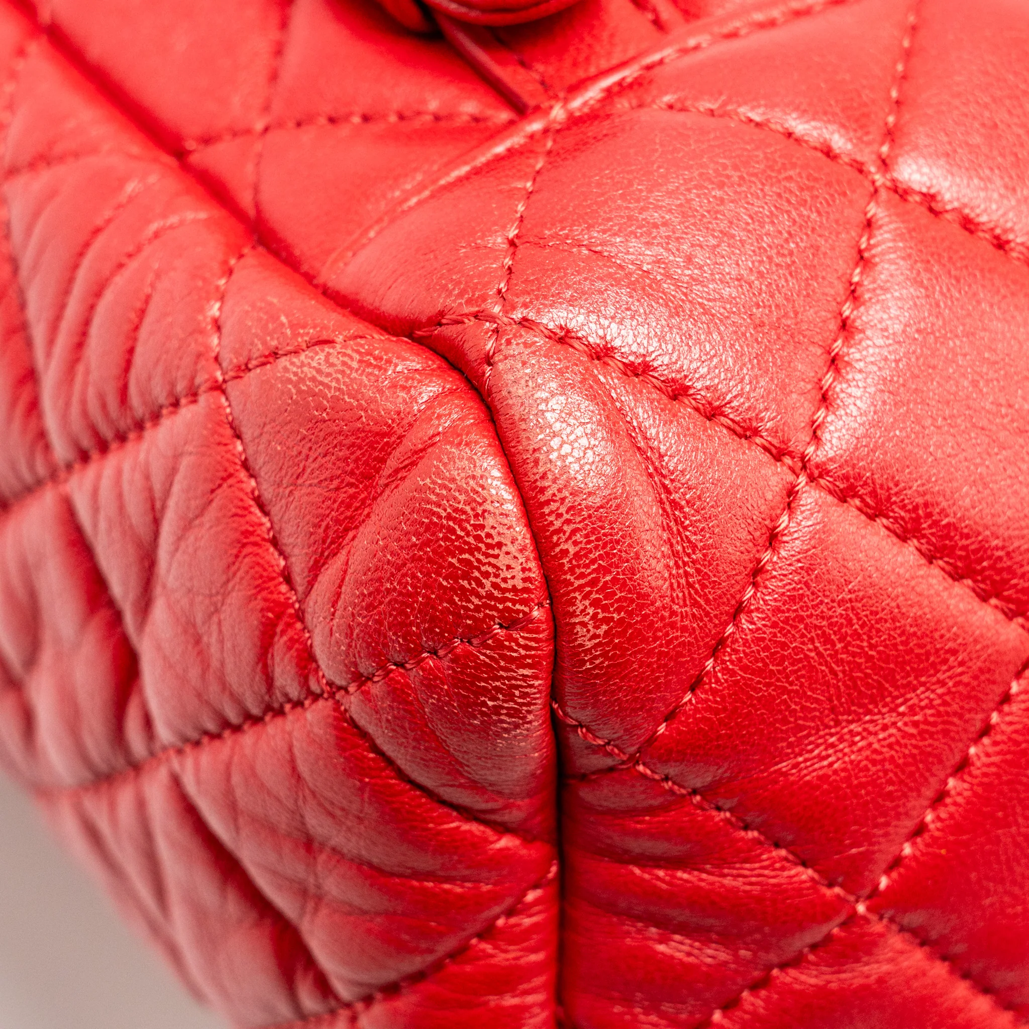 Chanel Small Urban Spirit Quilted Backpack Lambskin Red LGHW - Image 11