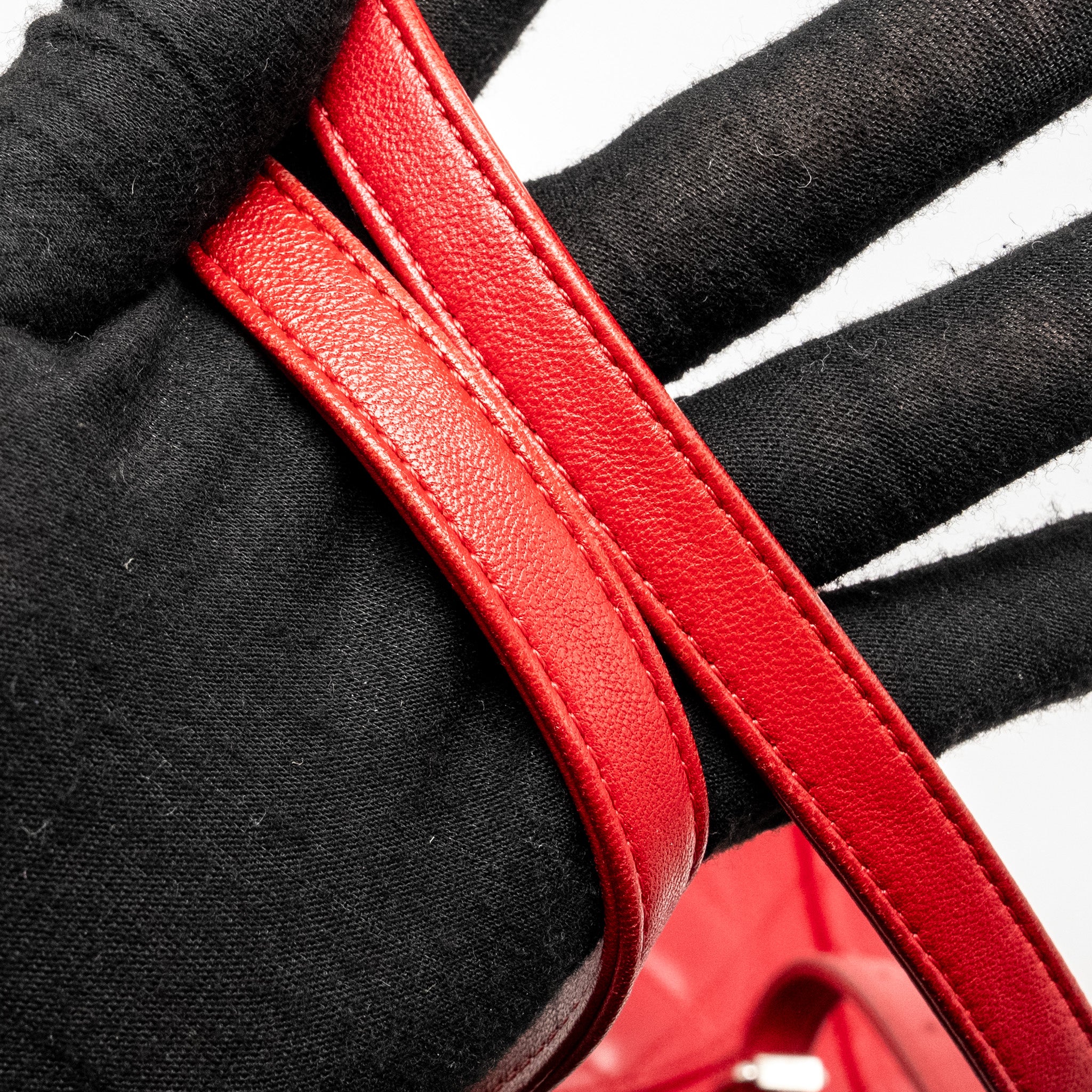 Chanel Small Urban Spirit Quilted Backpack Lambskin Red LGHW - Image 14