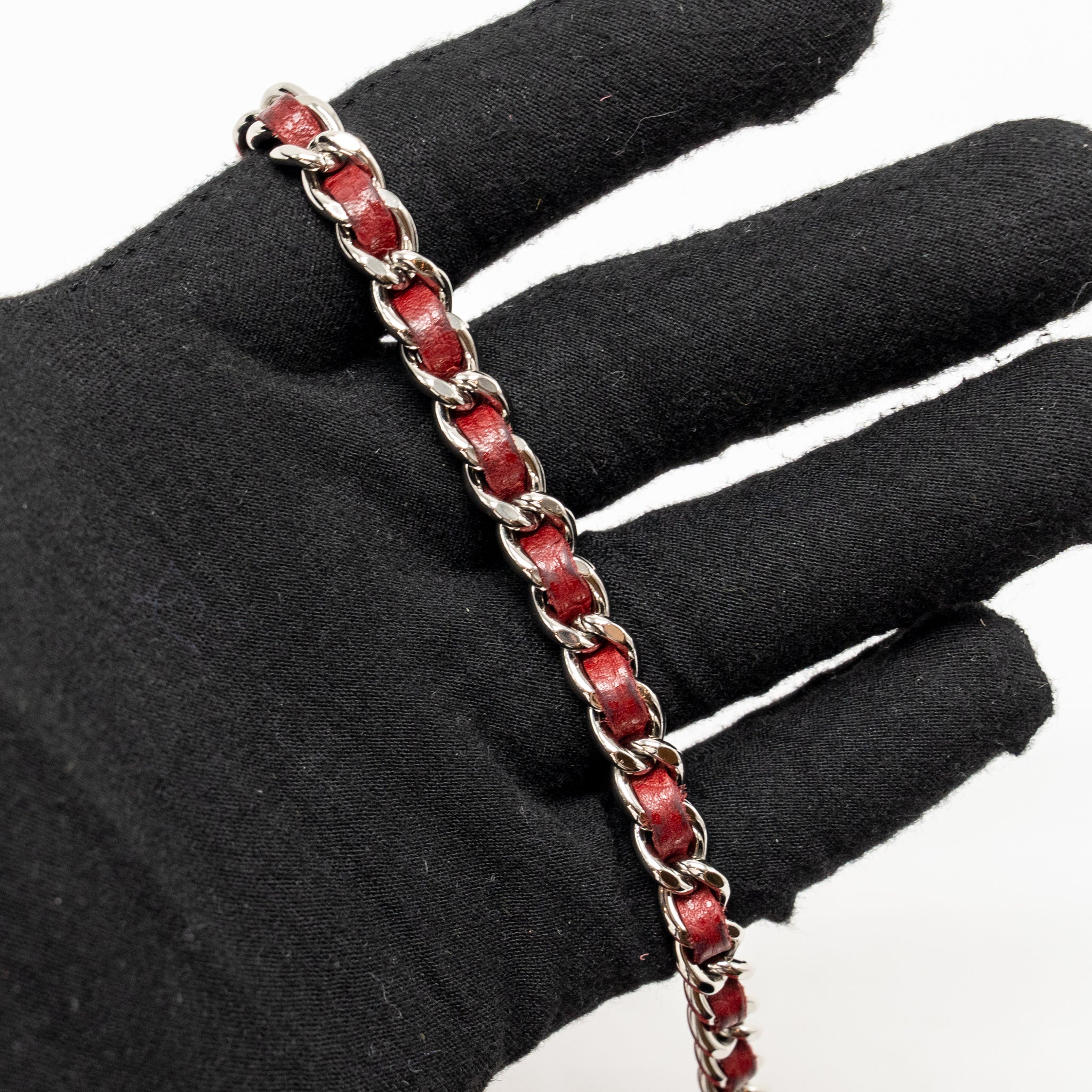 Chanel Timeless Flap Clutch Chain Bag Caviar Red SHW - Image 19