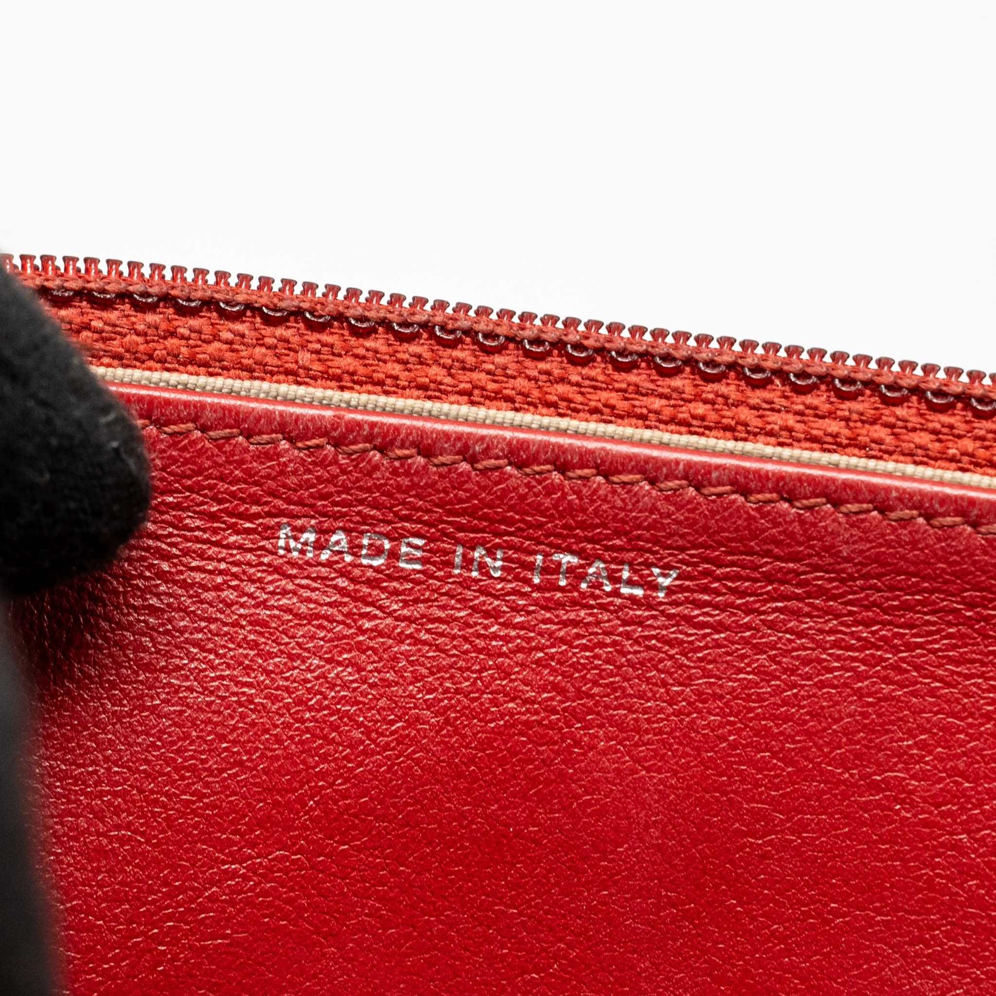 Chanel Timeless Wallet On Chain Caviar Red SHW - Image 16