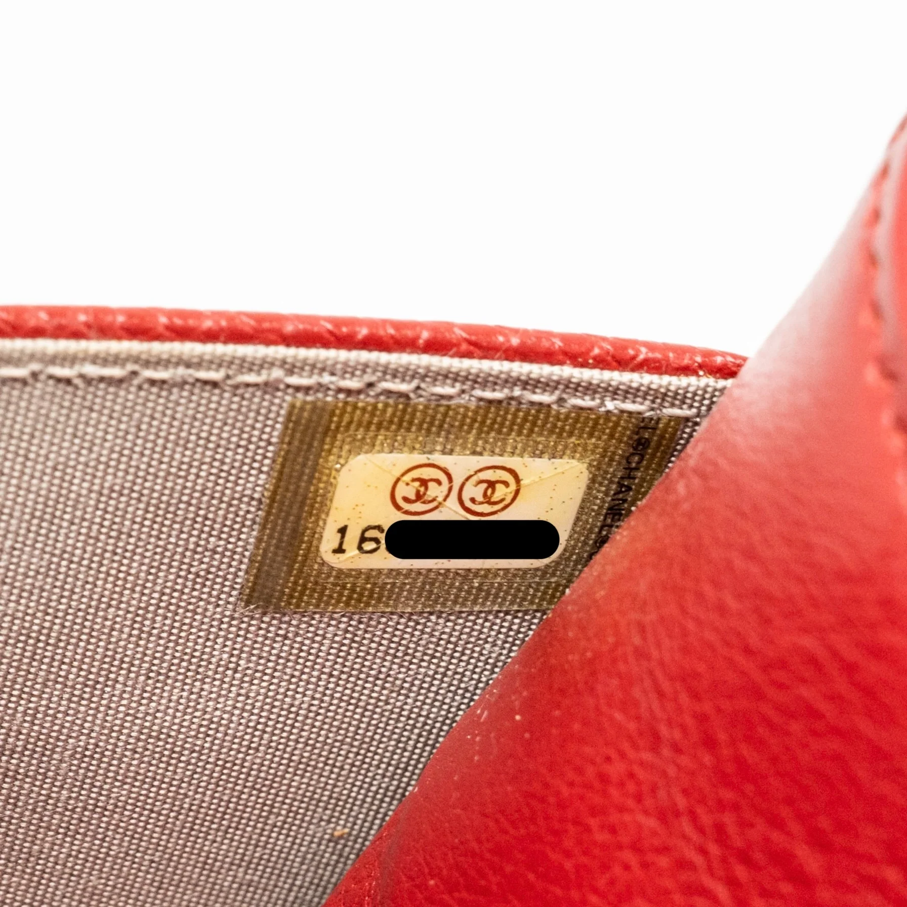 Chanel Timeless Wallet On Chain Caviar Red SHW - Image 17