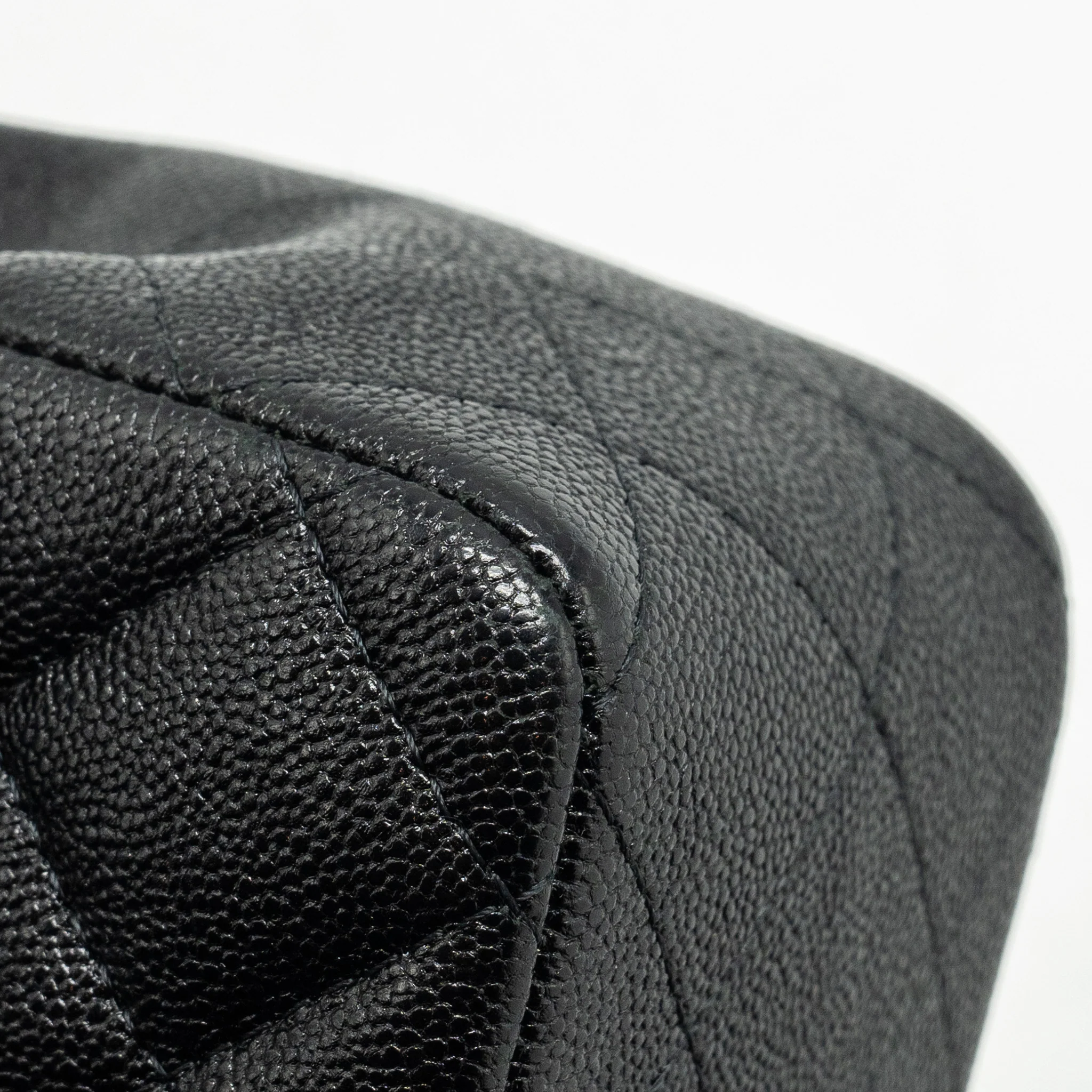 Chanel Top Handle Mini Rectangular Flap Bag Caviar Black GHW - Image 14