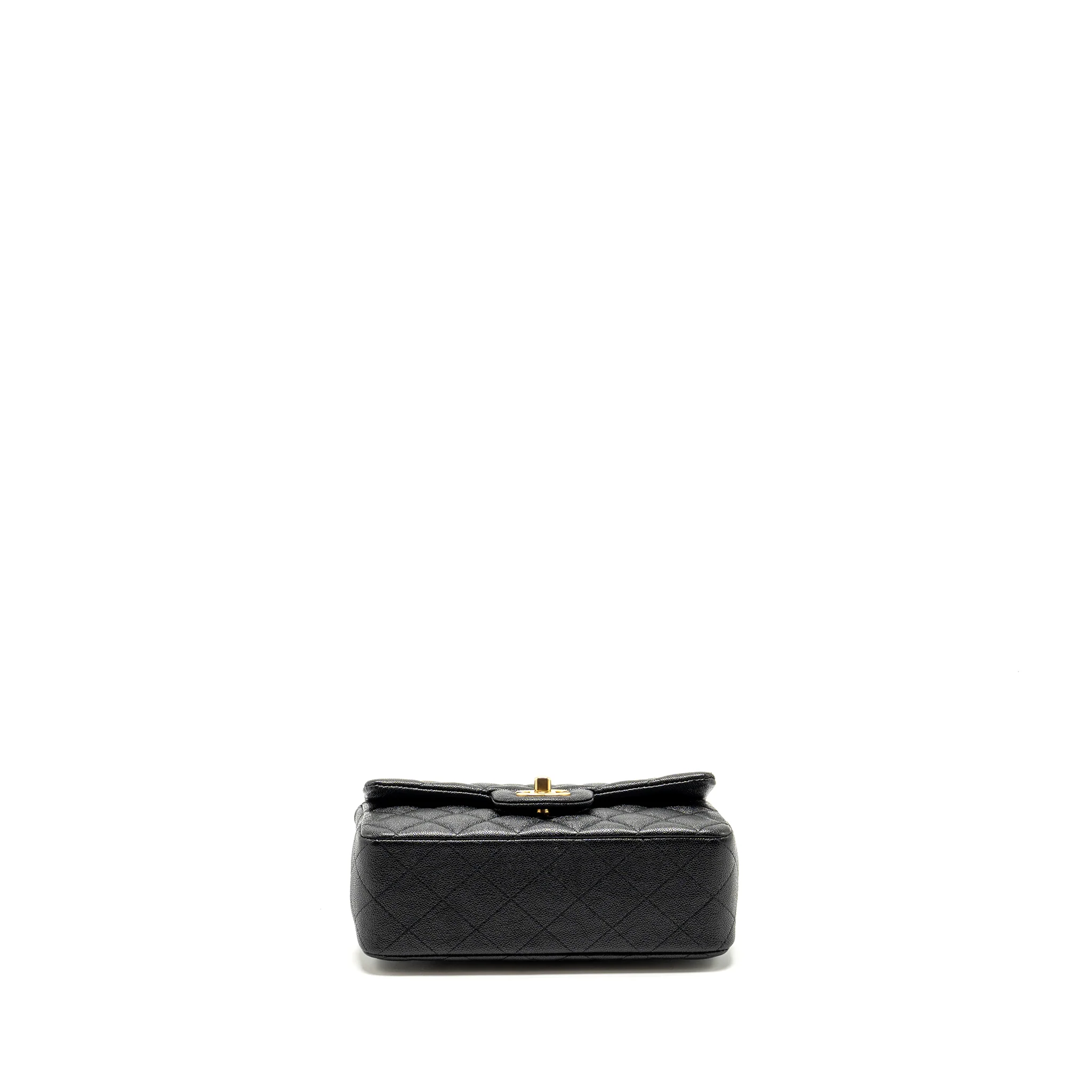 Chanel Top Handle Mini Rectangular Flap Bag Caviar Black GHW - Image 5