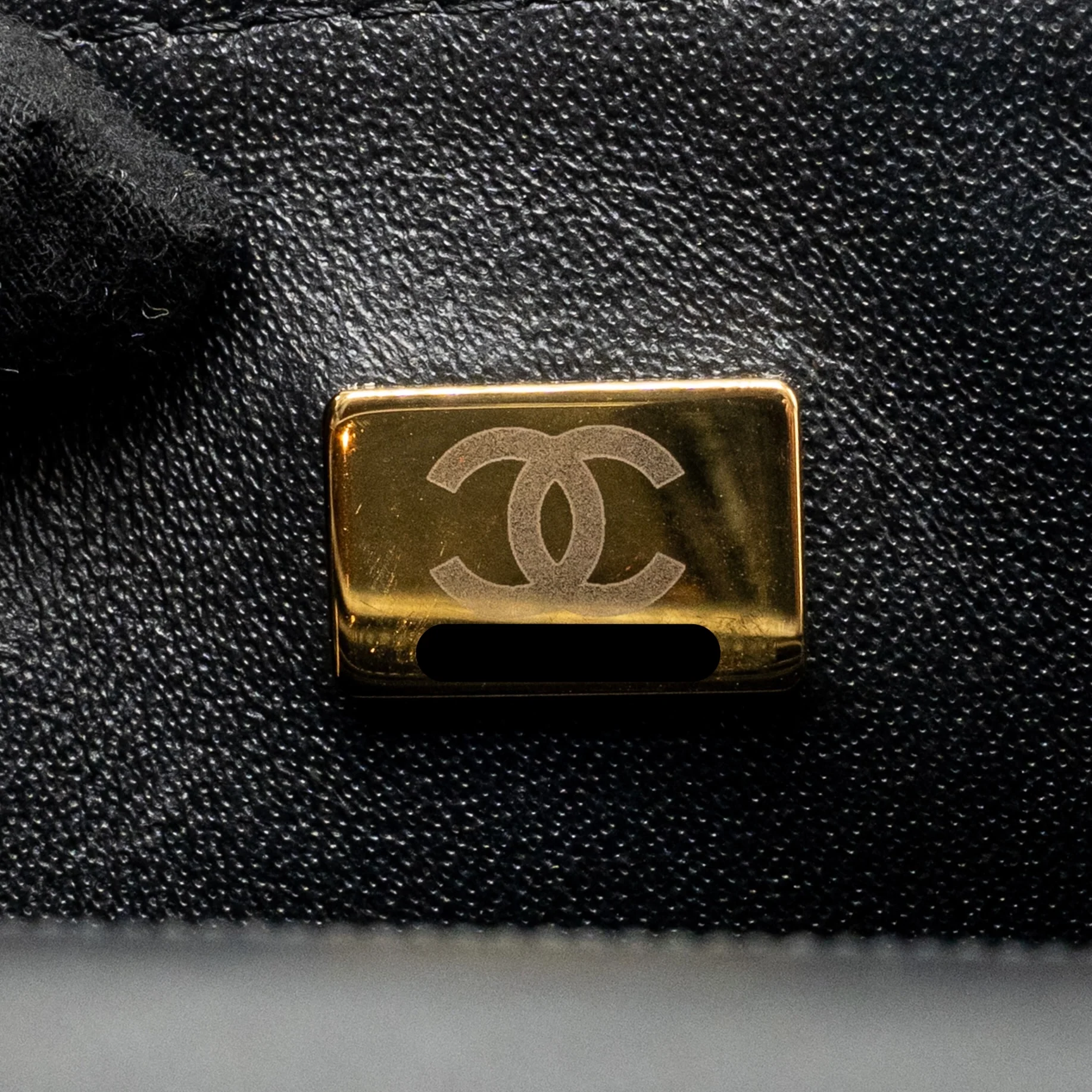 Chanel Top Handle Mini Rectangular Flap Bag Lambskin Black GHW (Microchip) - Image 18