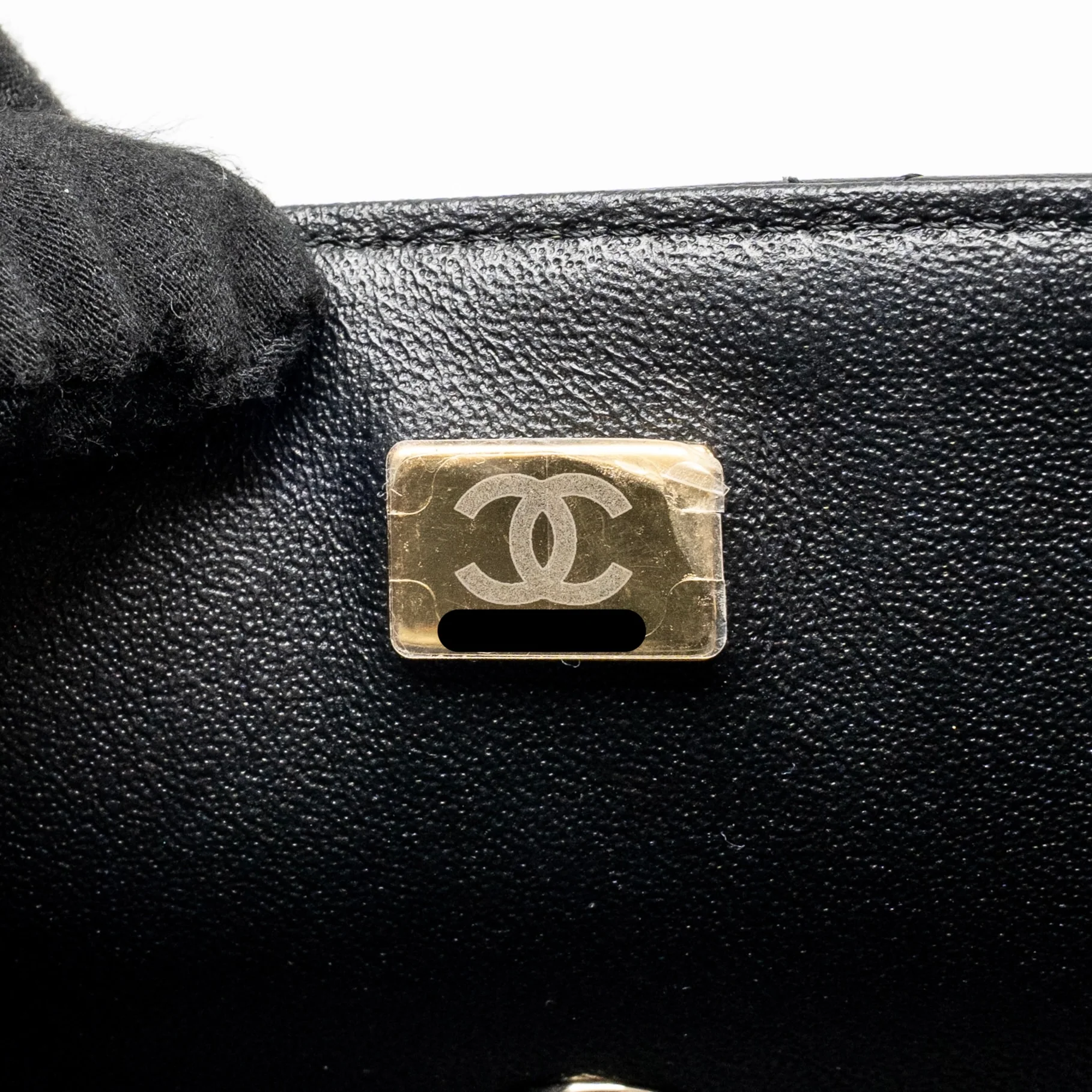 Chanel Top Handle Mini Rectangular with Detailed Charm Lambskin Black LGHW (Microchip) - Image 19