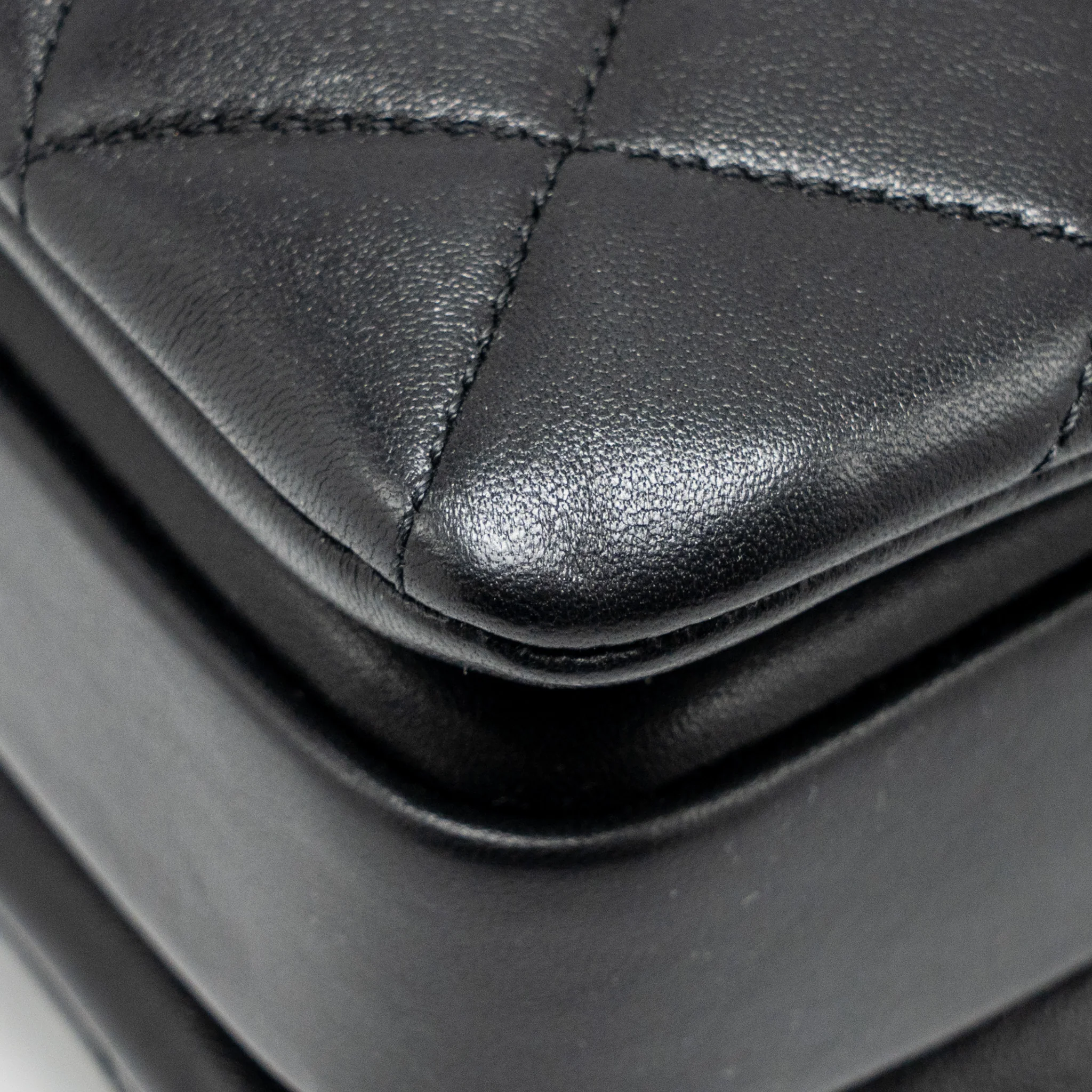 Chanel Top Handle Trendy CC Flap Bag Lambskin Black LGHW - Image 8