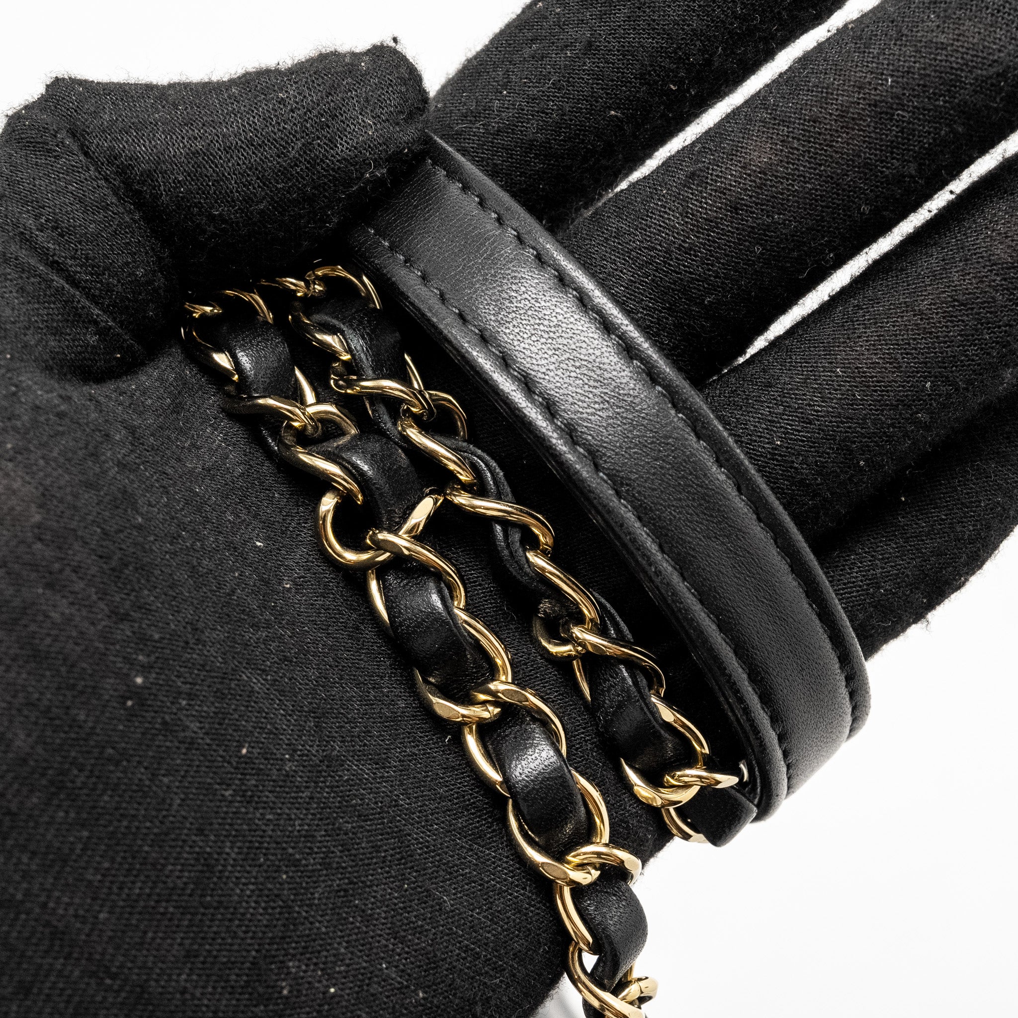 Chanel Top Handle Trendy CC Flap Bag Lambskin Black LGHW - Image 15