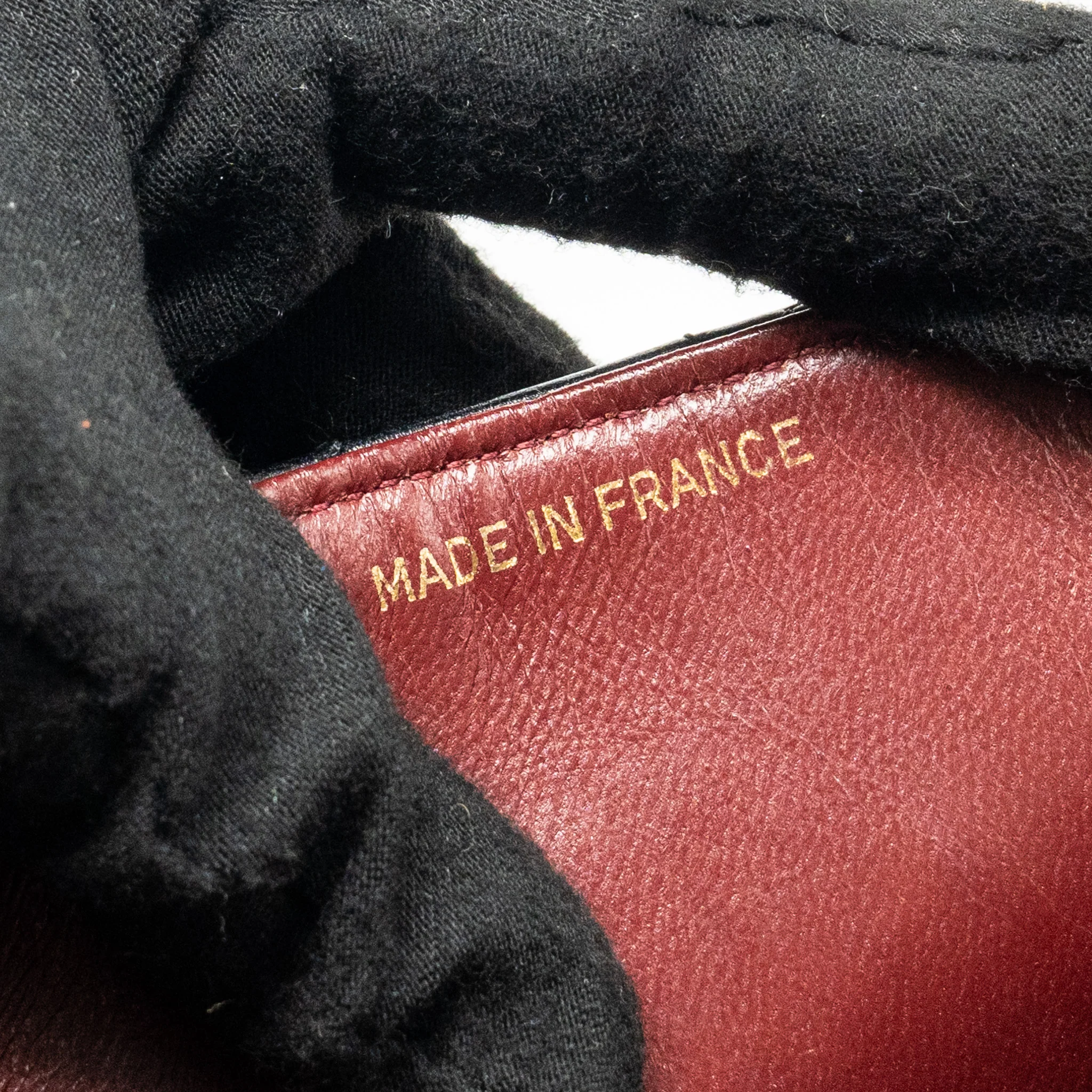 Chanel Vintage Mini Square Flap Bag lambskin black GHW - Image 12