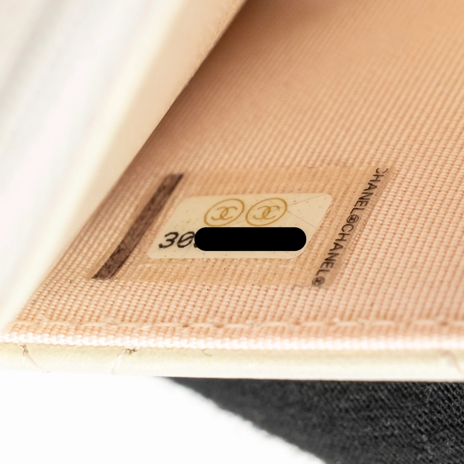 Chanel Wallet on Chain Lambskin Iridescent Ivory LGHW - Image 18