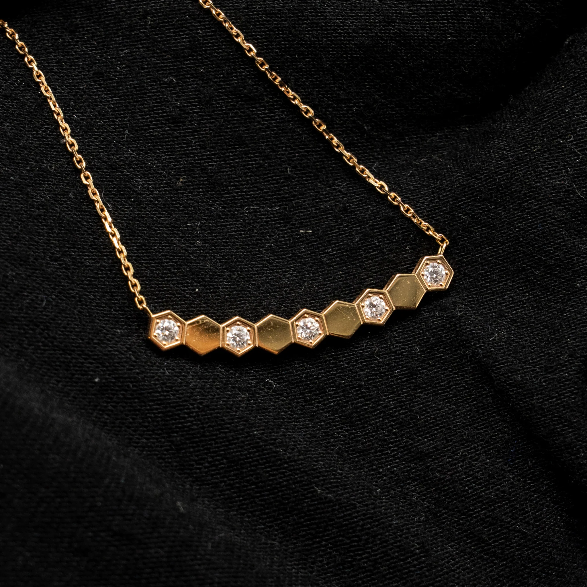 Chaumet bee my love pendant 9 patterns rose gold with diamonds - Image 4