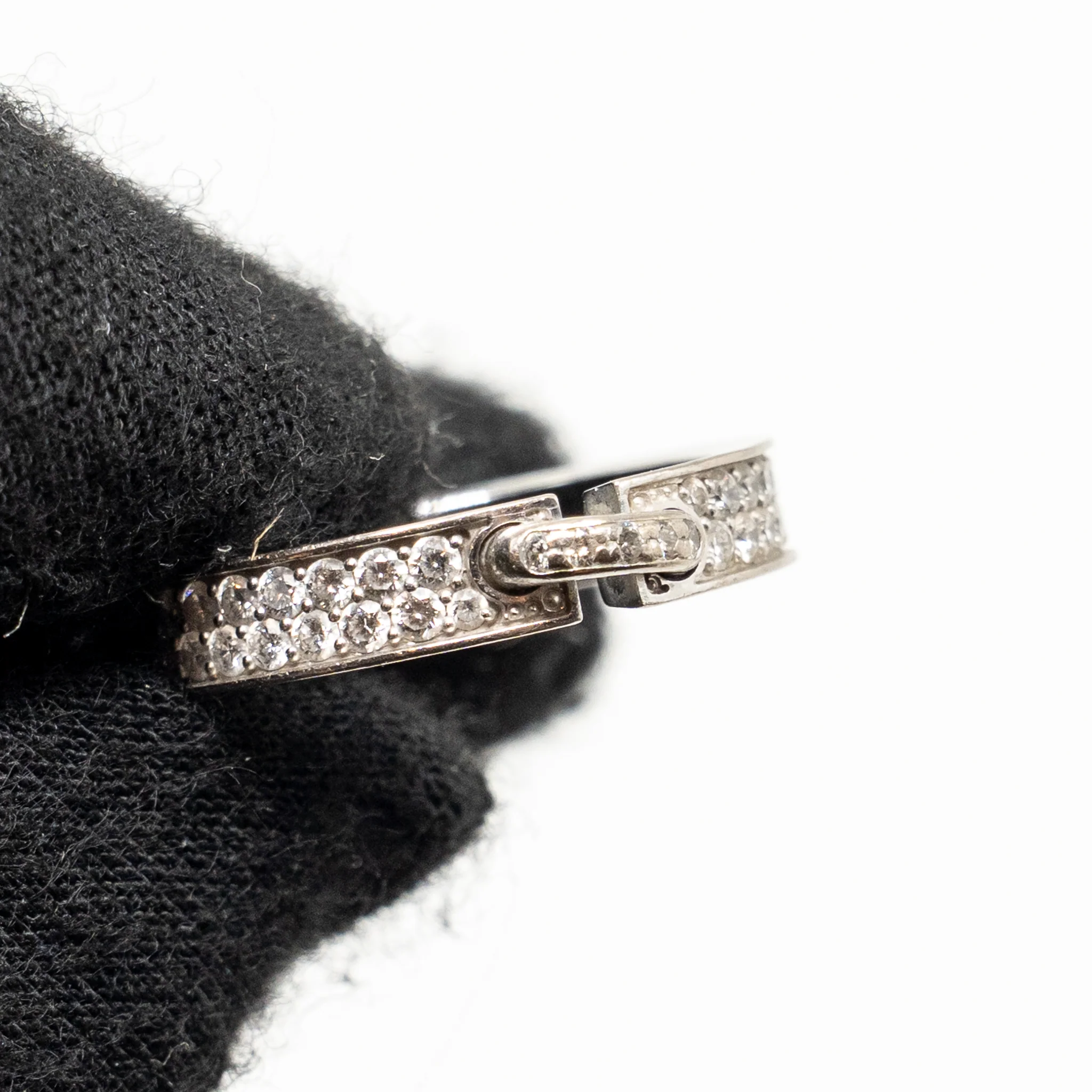 Chaumet size 49 liens evidence wedding band white gold diamonds - Image 5