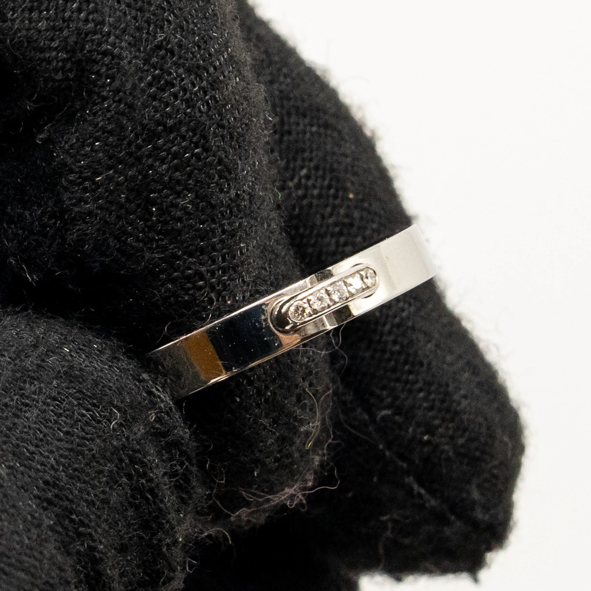 Chaumet Size 62 Liens Evidence XS Ring Platinum with Diamonds - Image 5