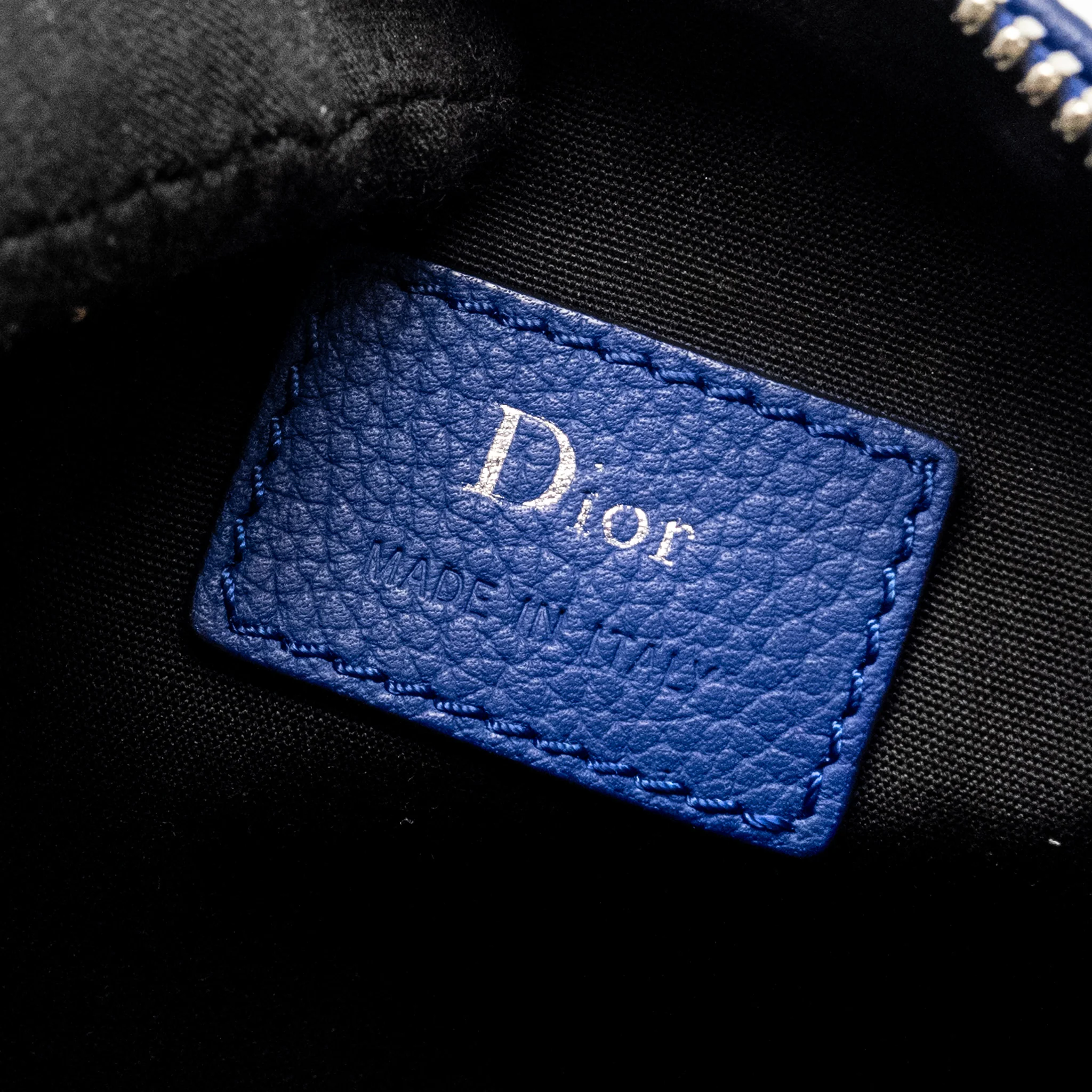 Dior Atelier Roller Messenger Bag Calfskin Navy SHW - Image 14