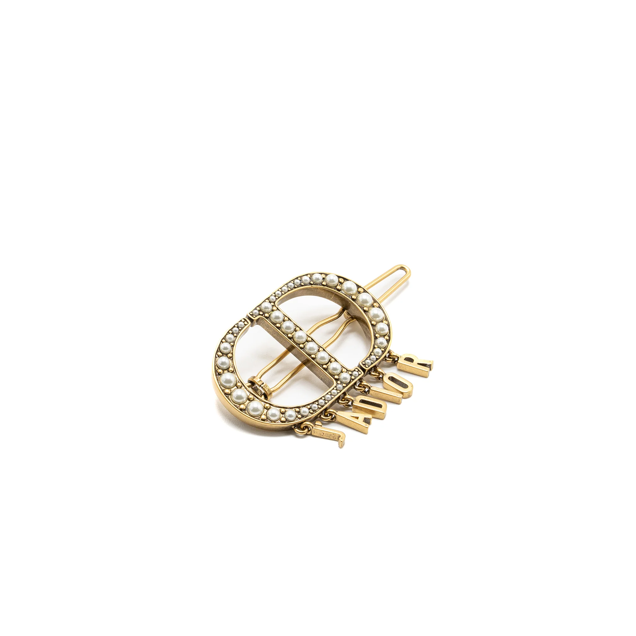 Dior CD/ J’adior hair clip with pearl - Image 2