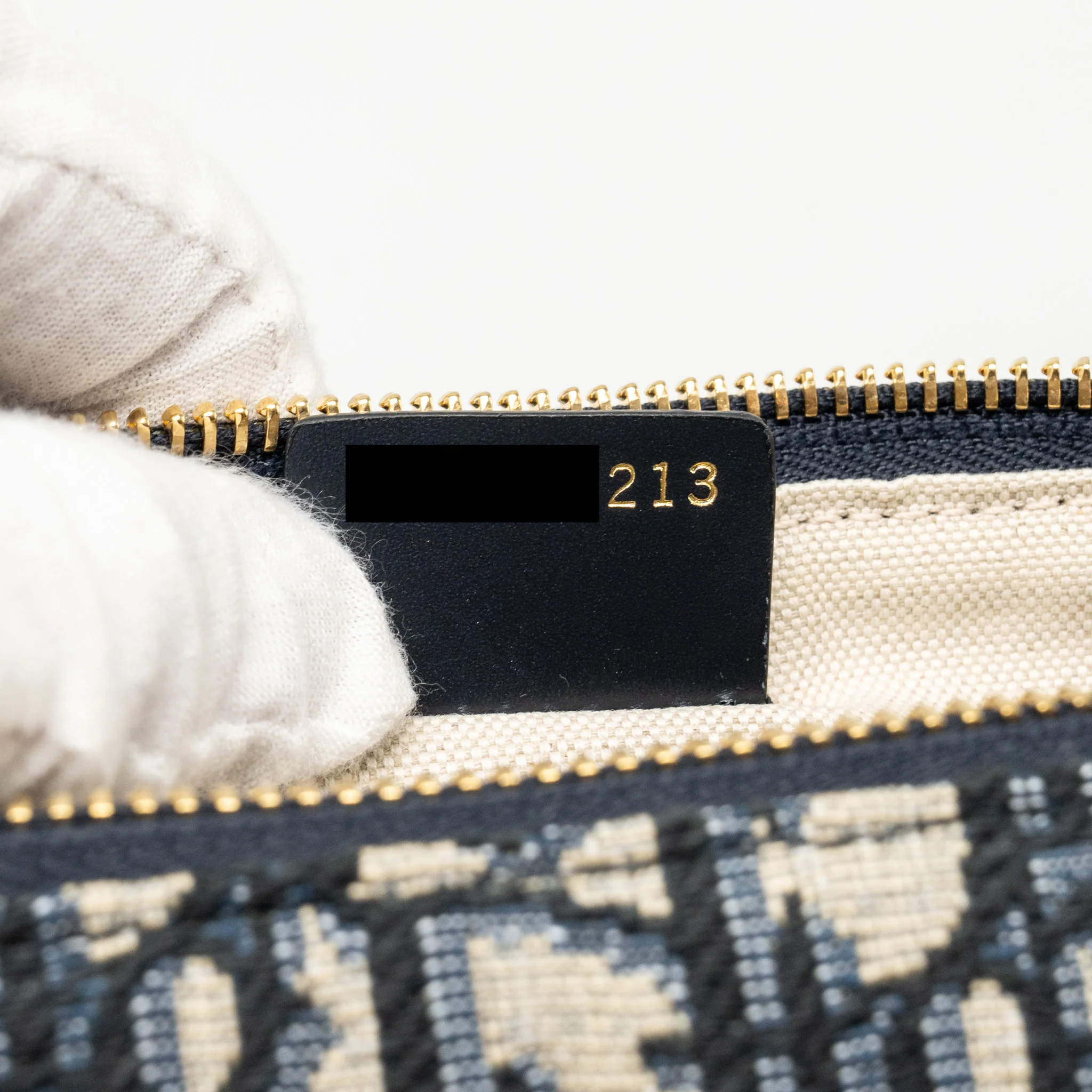 Dior Club Bag Blue Oblique Canvas LGHW - Image 17