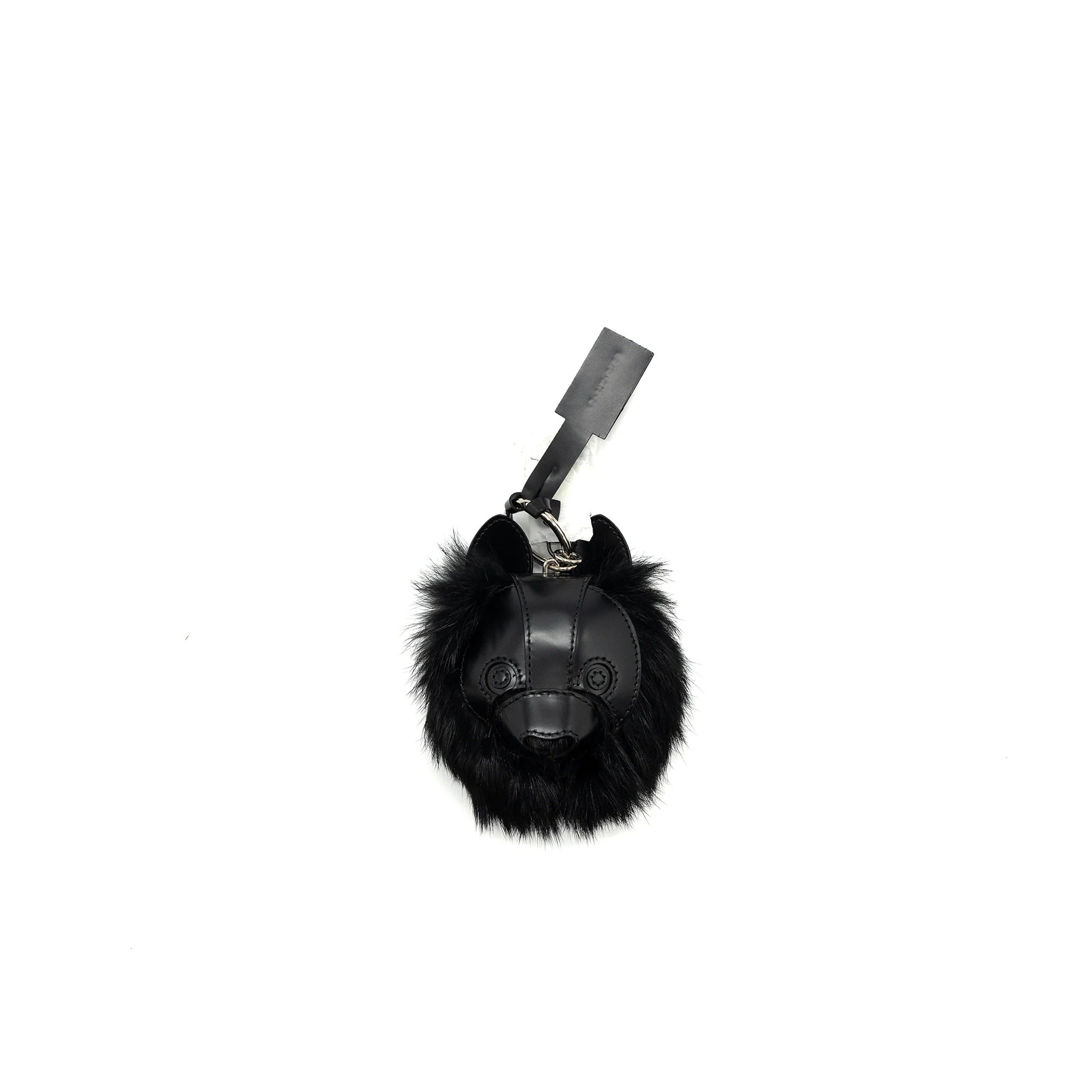 Dior Cookie Charms Fur/calfskin Black SHW