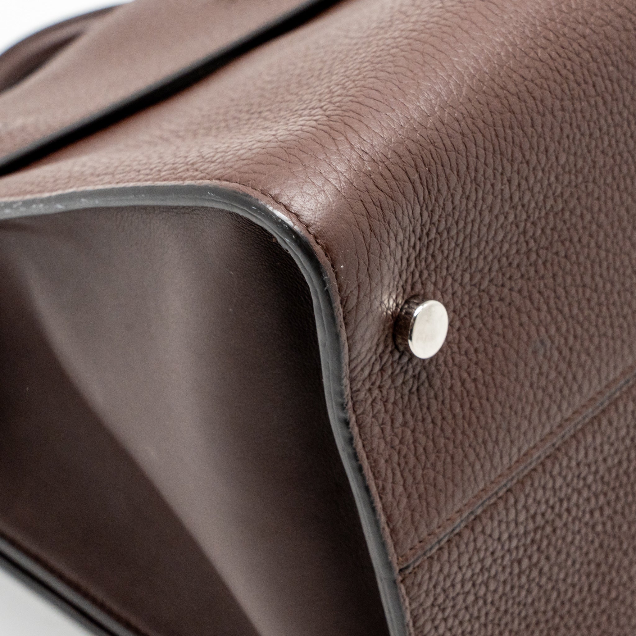 Dior Diorever Bag Pebbled Leather Dark Brown SHW - Image 7