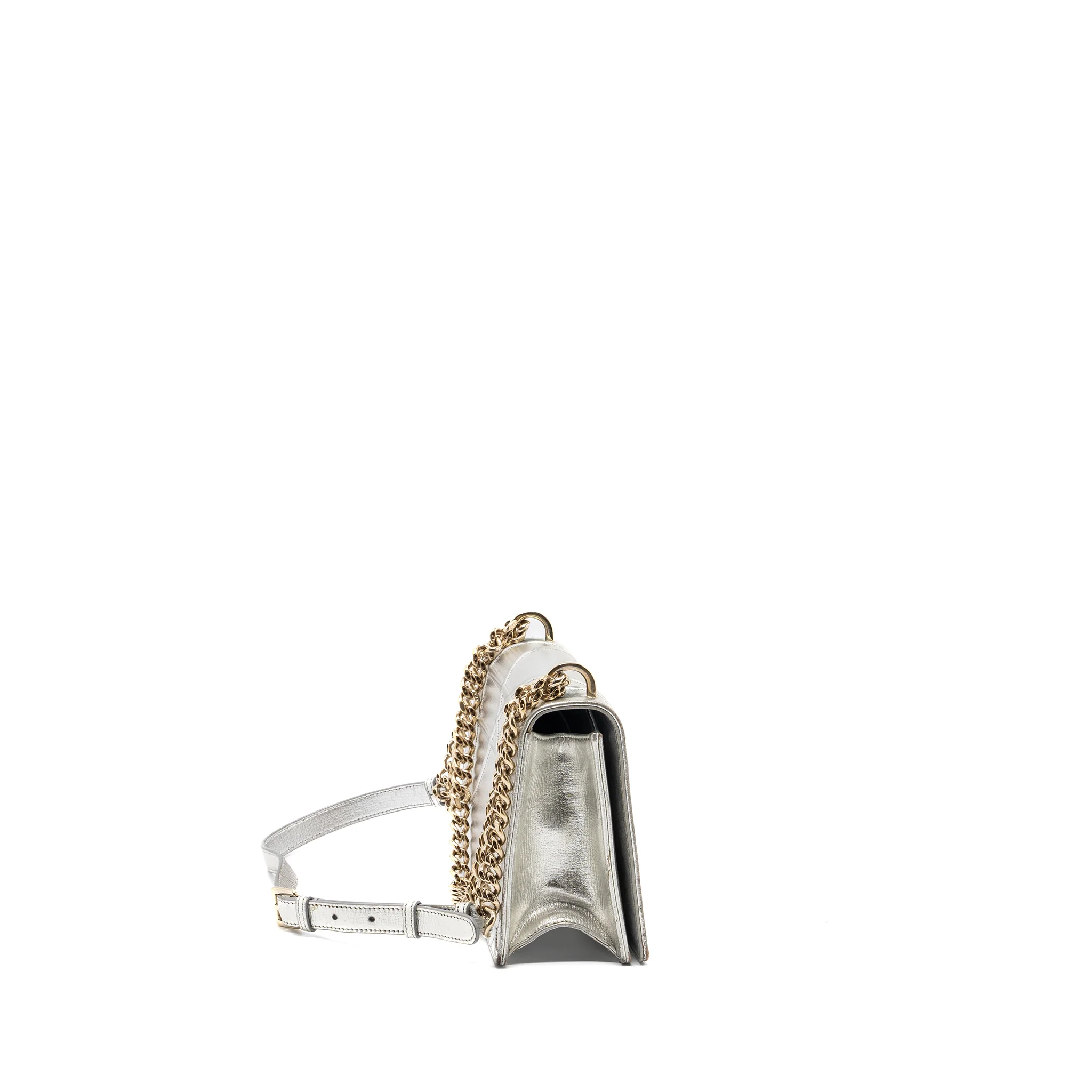 Dior Diorama Bag Goatskin Metallic Silver LGHW - Image 2