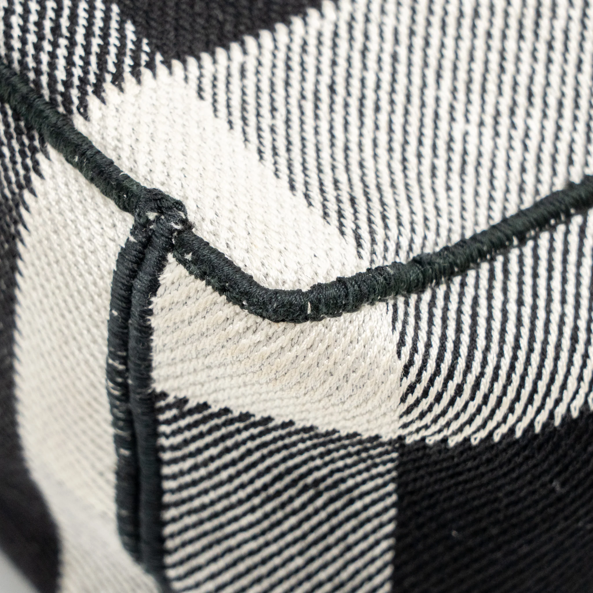 Dior Diorcamp Messenger Bag Canvas Black/White SHW - Image 8