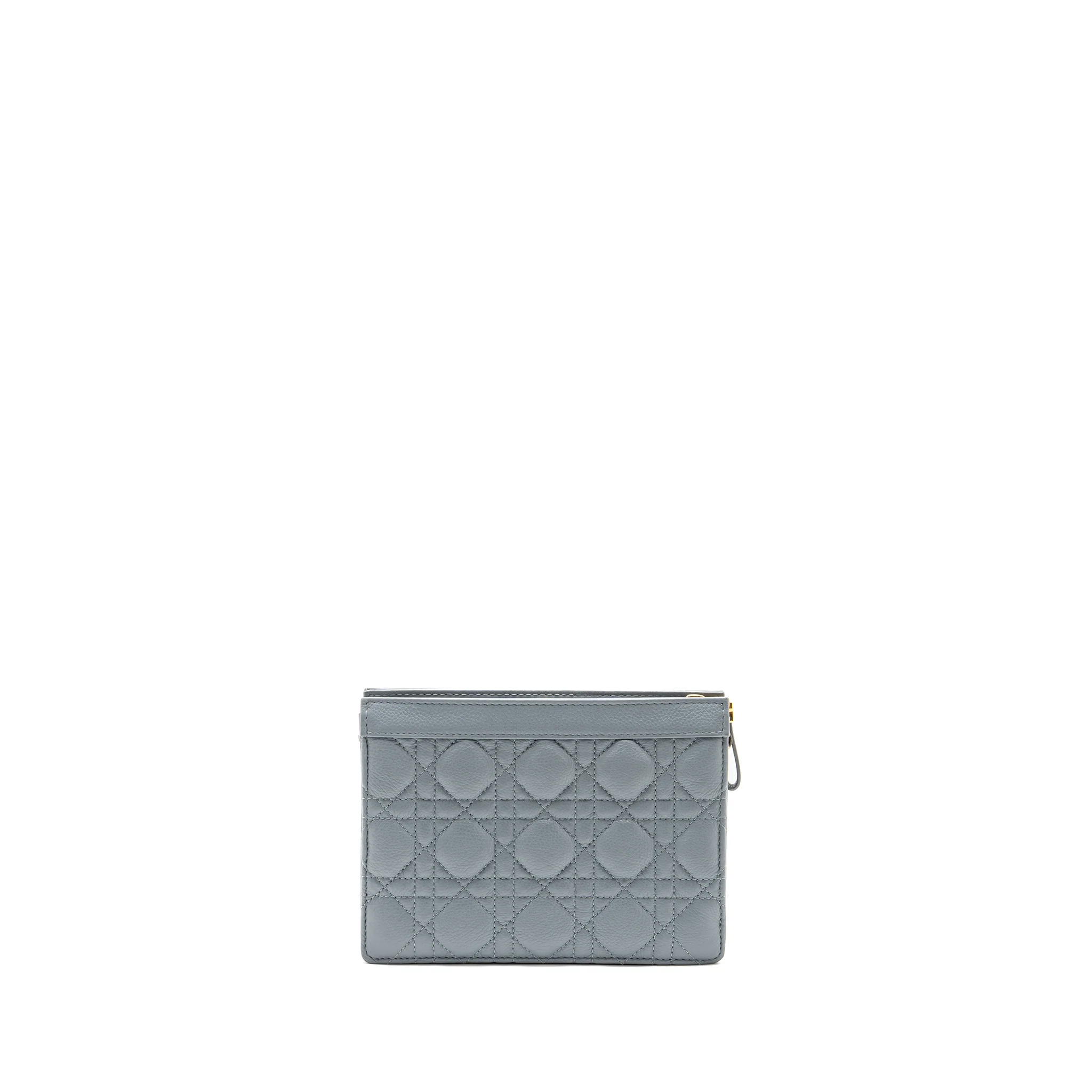 Dior Caro Every Dior Pouch Supple Cannage Calfskin Cloud Blue GHW - Image 2