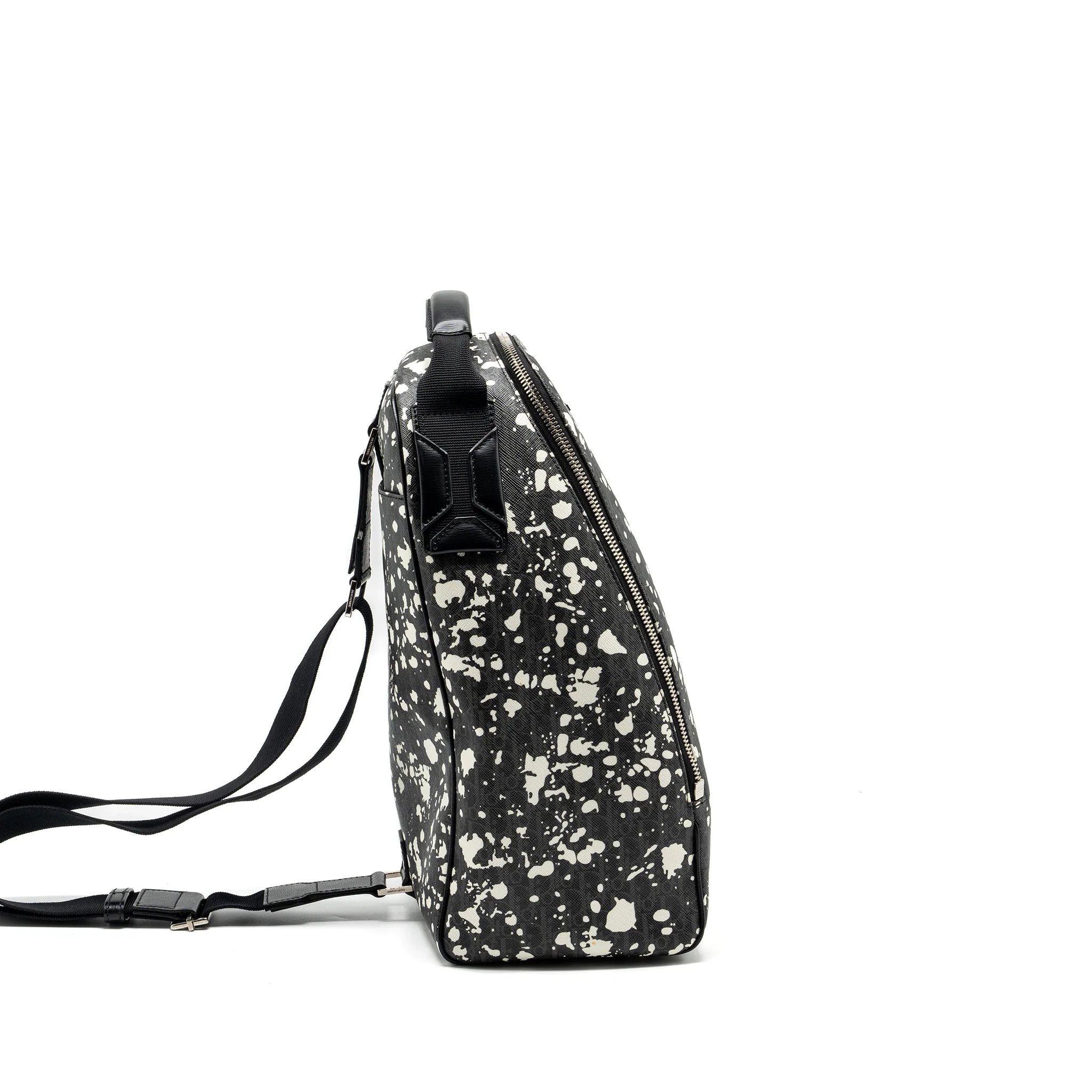 Dior homme Rider bag canvas multicolour black / grey SHW - Image 3