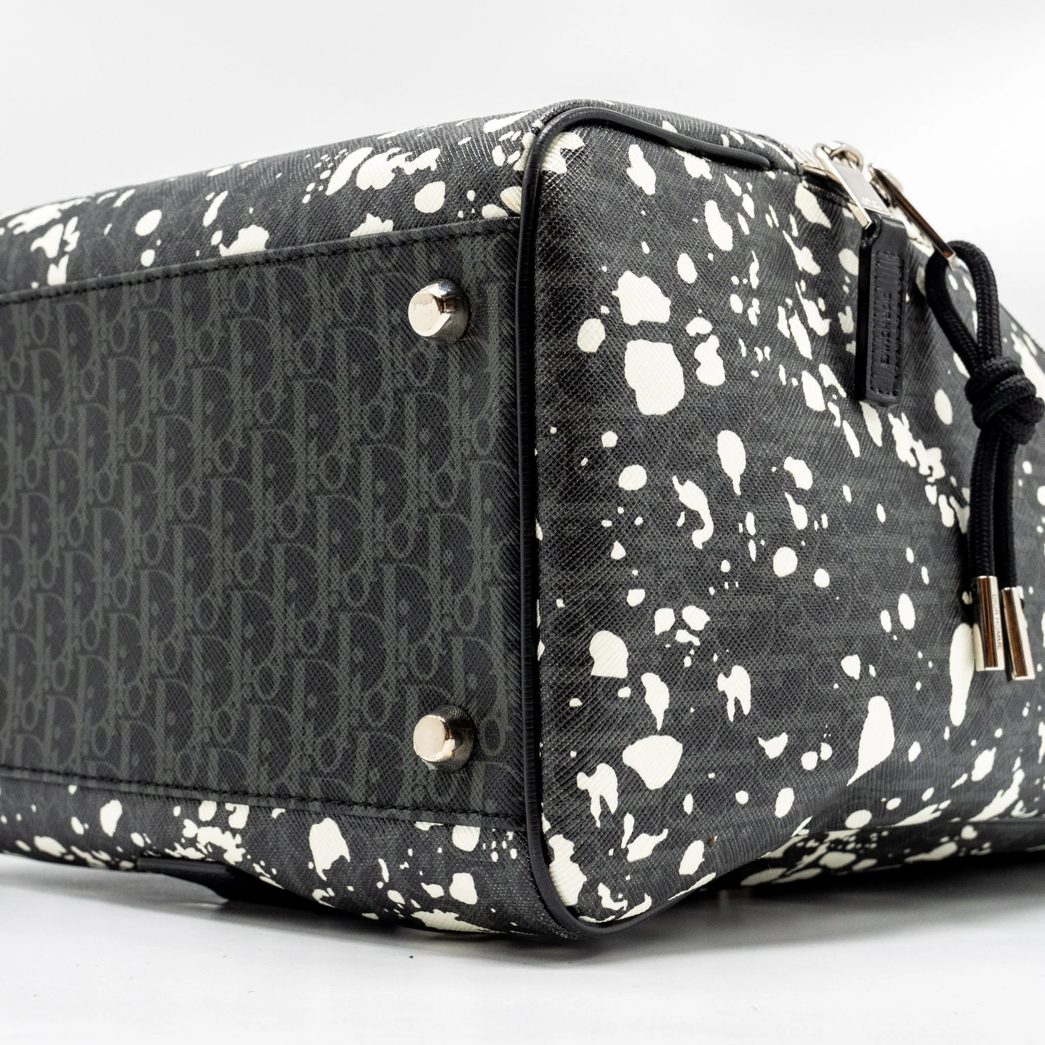 Dior homme Rider bag canvas multicolour black / grey SHW - Image 7