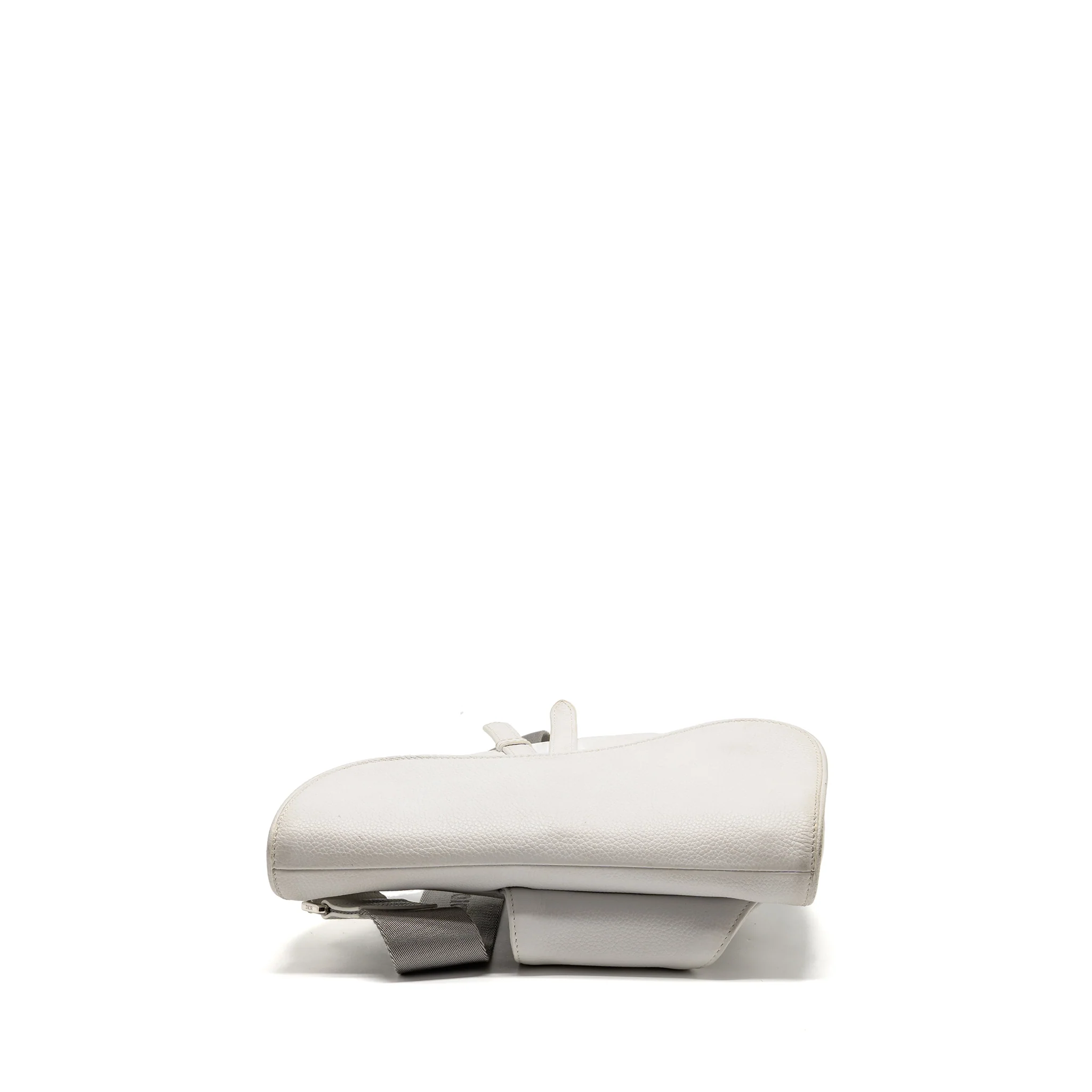 Dior Homme Saddle Belt Bag Calfskin White SHW - Image 5