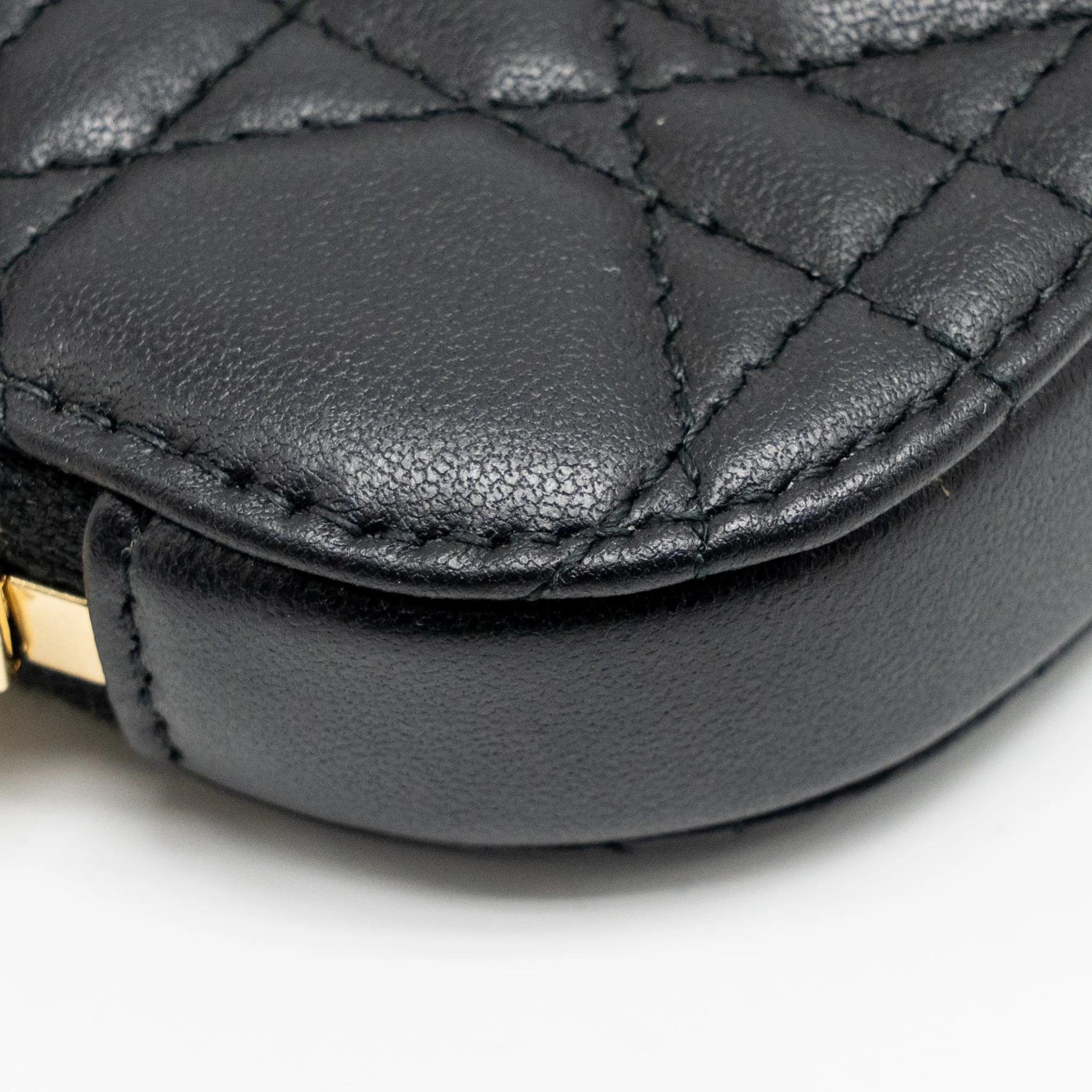 Dior lady dior Call’in Dior phone holder lambskin black LGHW - Image 11