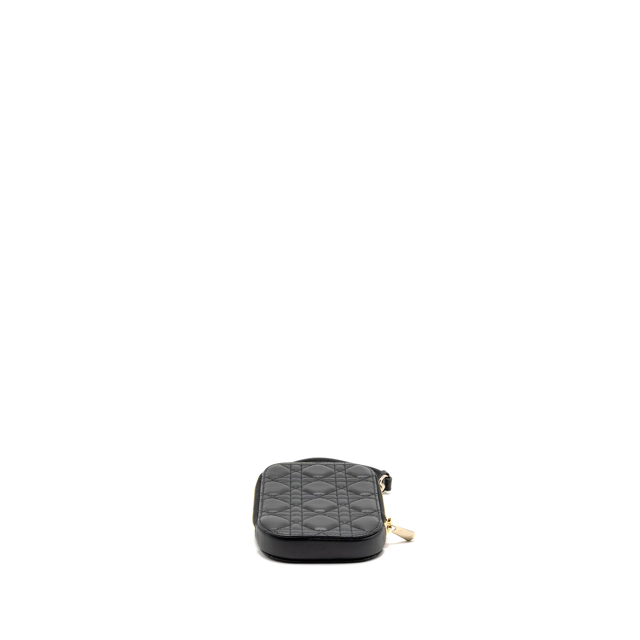 Dior lady dior Call’in Dior phone holder lambskin black LGHW - Image 5