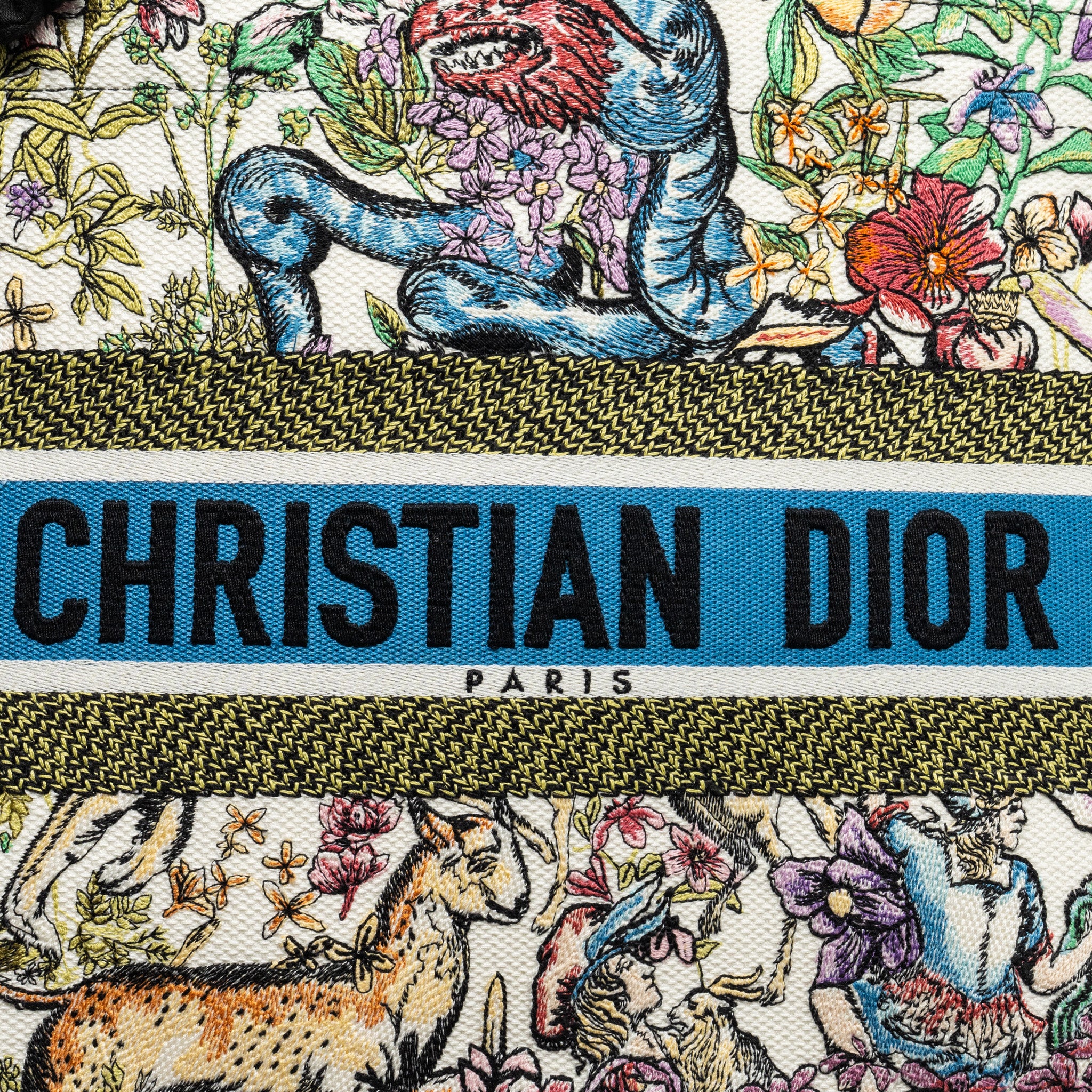 Dior Medium book tote limited canvas multicolour - Image 12