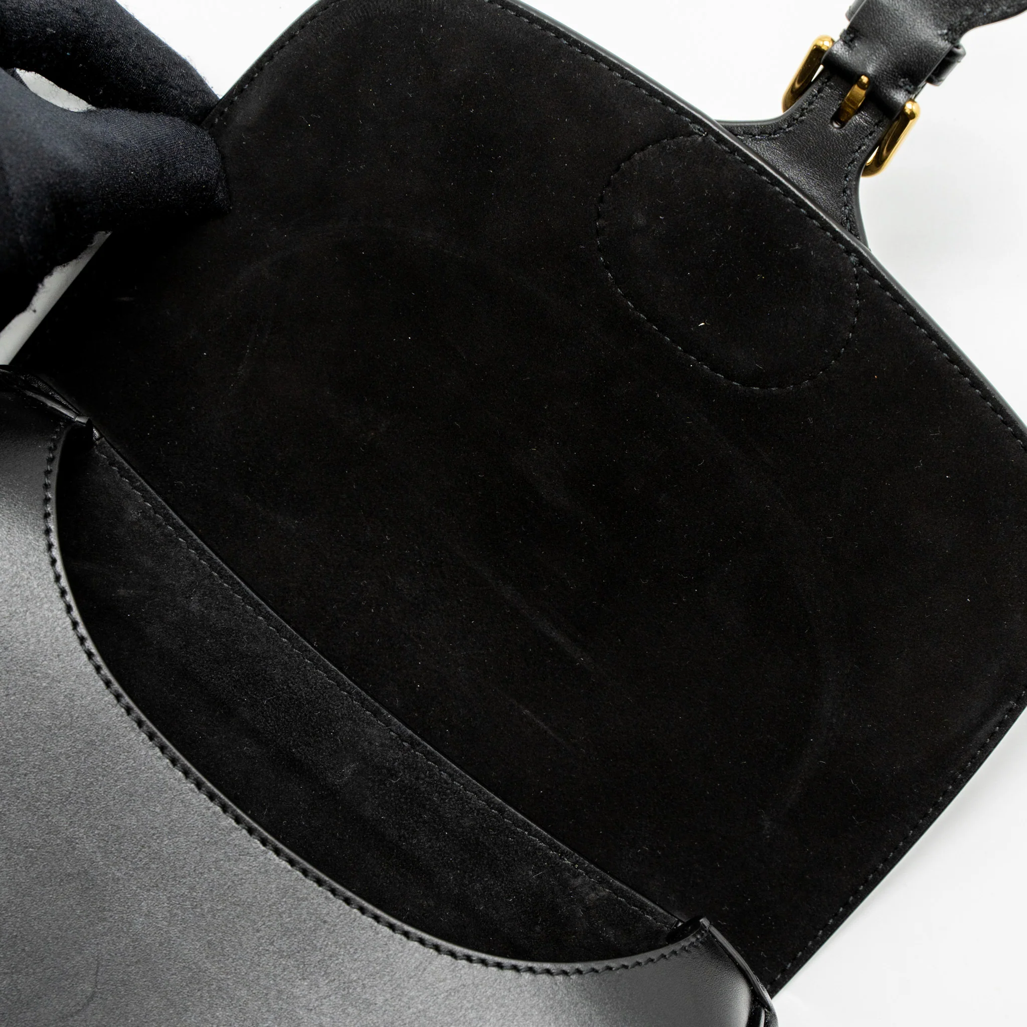 Dior Medium Dior Bobby Bag Calfskin Black GHW - Image 13