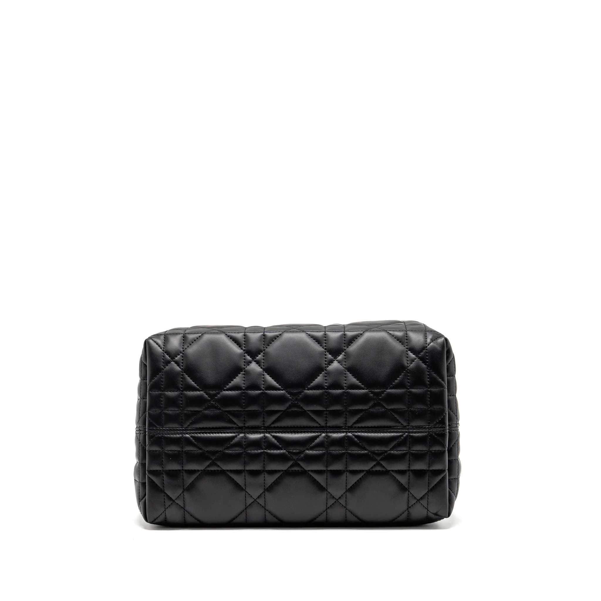 Dior Medium Dior Toujours Tote Bag Macrocannage Calfskin Black LGHW - Image 5