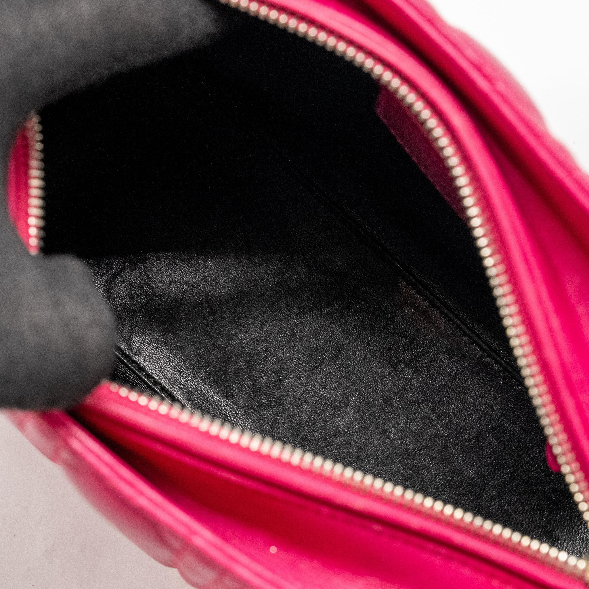 Dior Medium Lady Dior Lambskin Pink / Multicolour SHW - Image 17