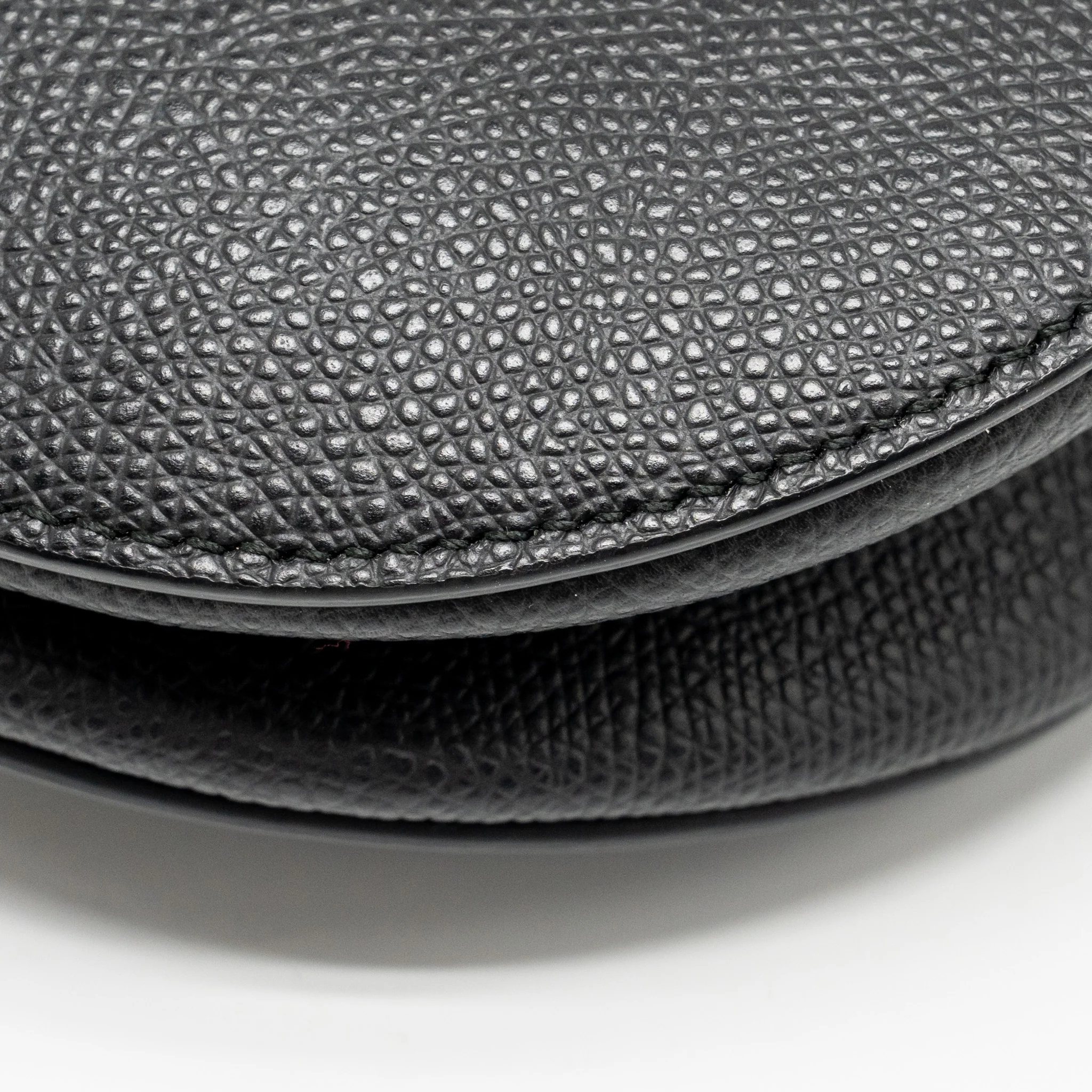 Dior Medium Saddle Bag Calfskin Black GHW - Image 9