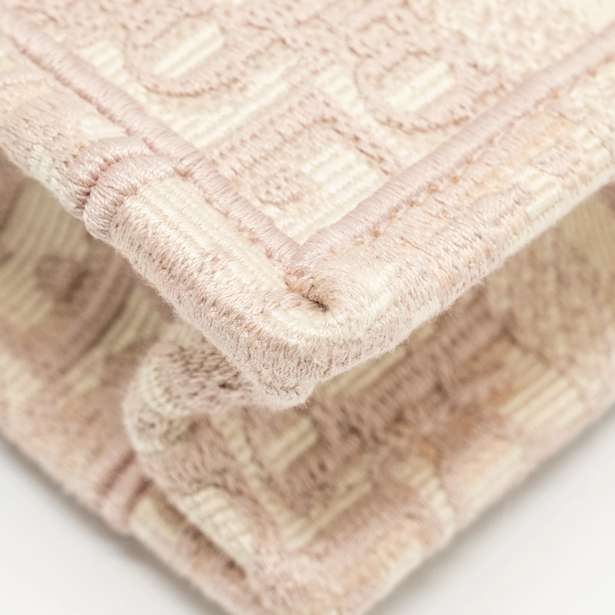 Dior Mini Book Tote Oblique Embroidery Pink - Image 10