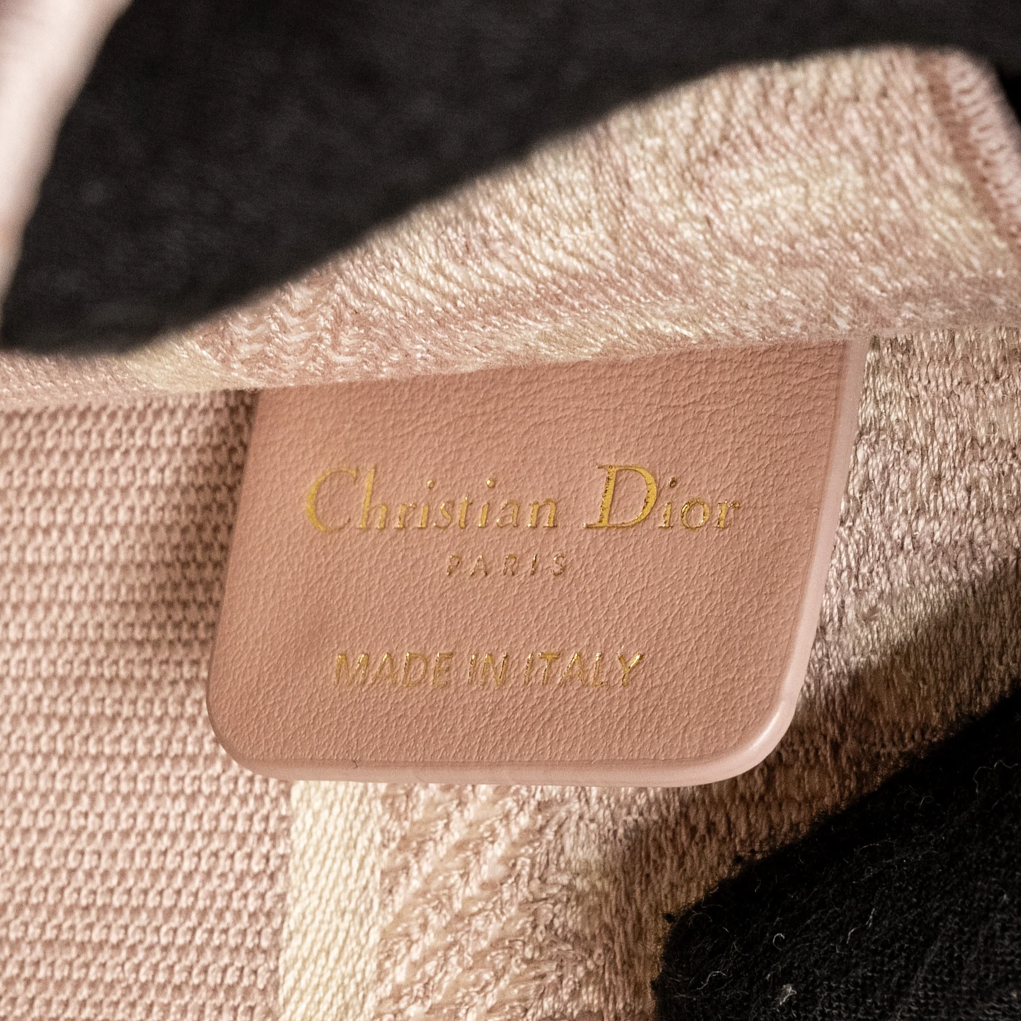 Dior Mini Book Tote Oblique Embroidery Pink - Image 15