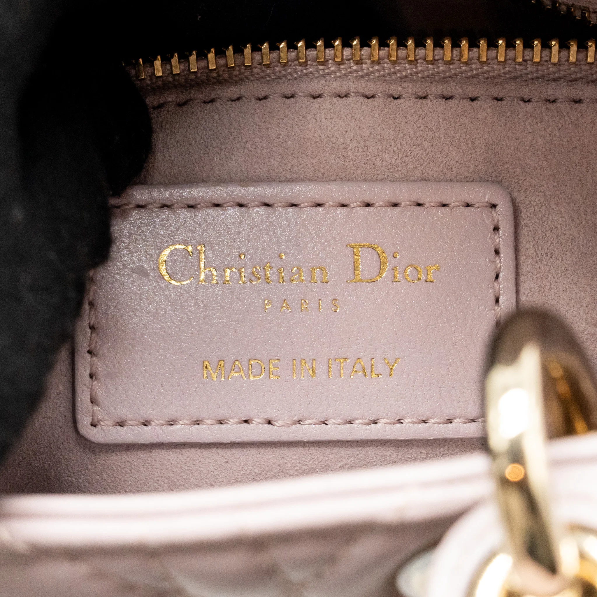 Dior Mini Lady Dior lambskin light Pink LGHW - Image 16