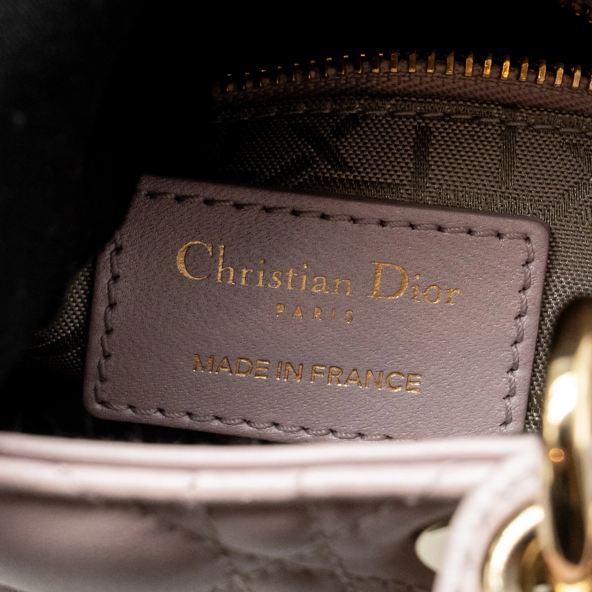 DIOR Mini Lady Dior Lambskin Light Pink LGHW - Image 16