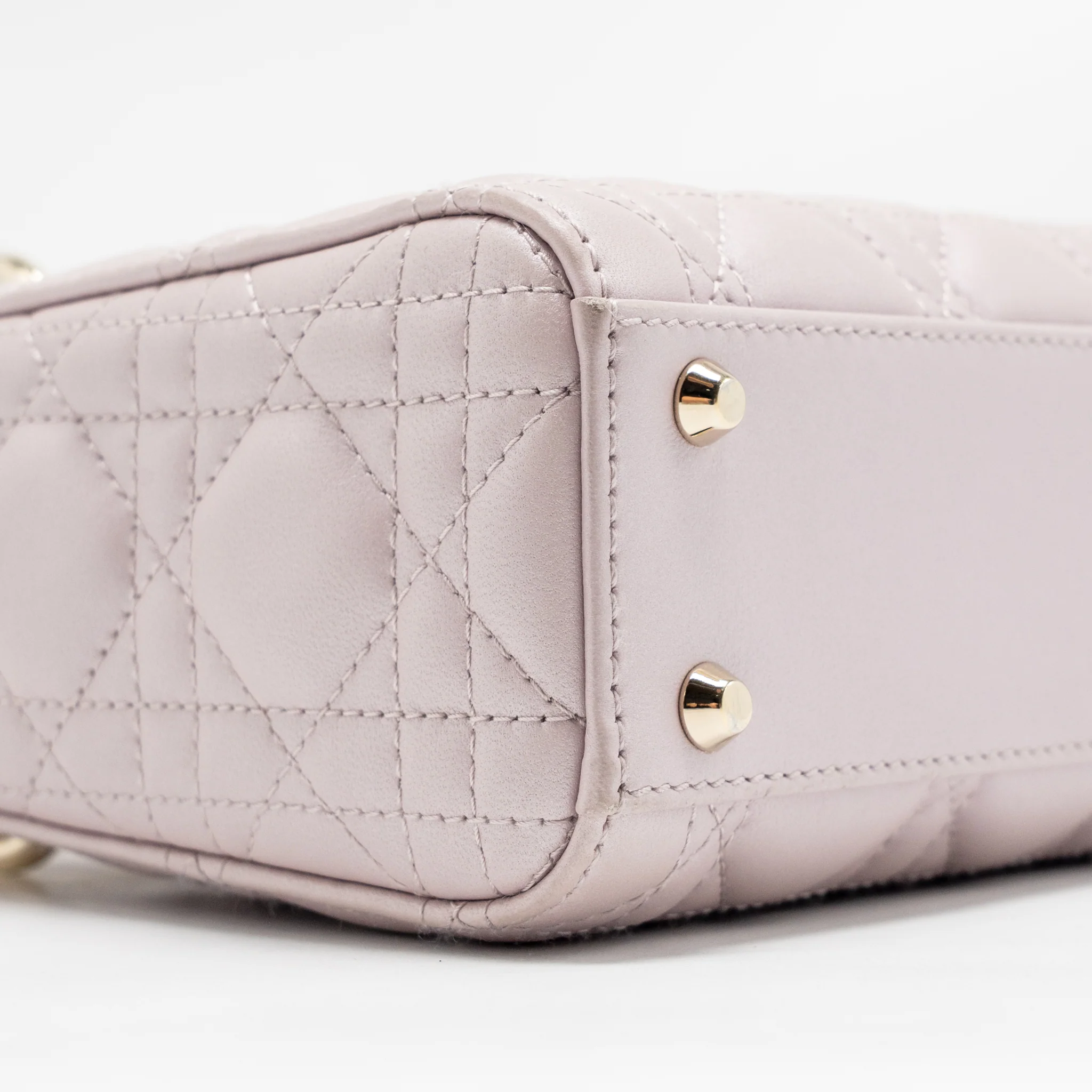 DIOR Mini Lady Dior Lambskin Light Pink LGHW - Image 6