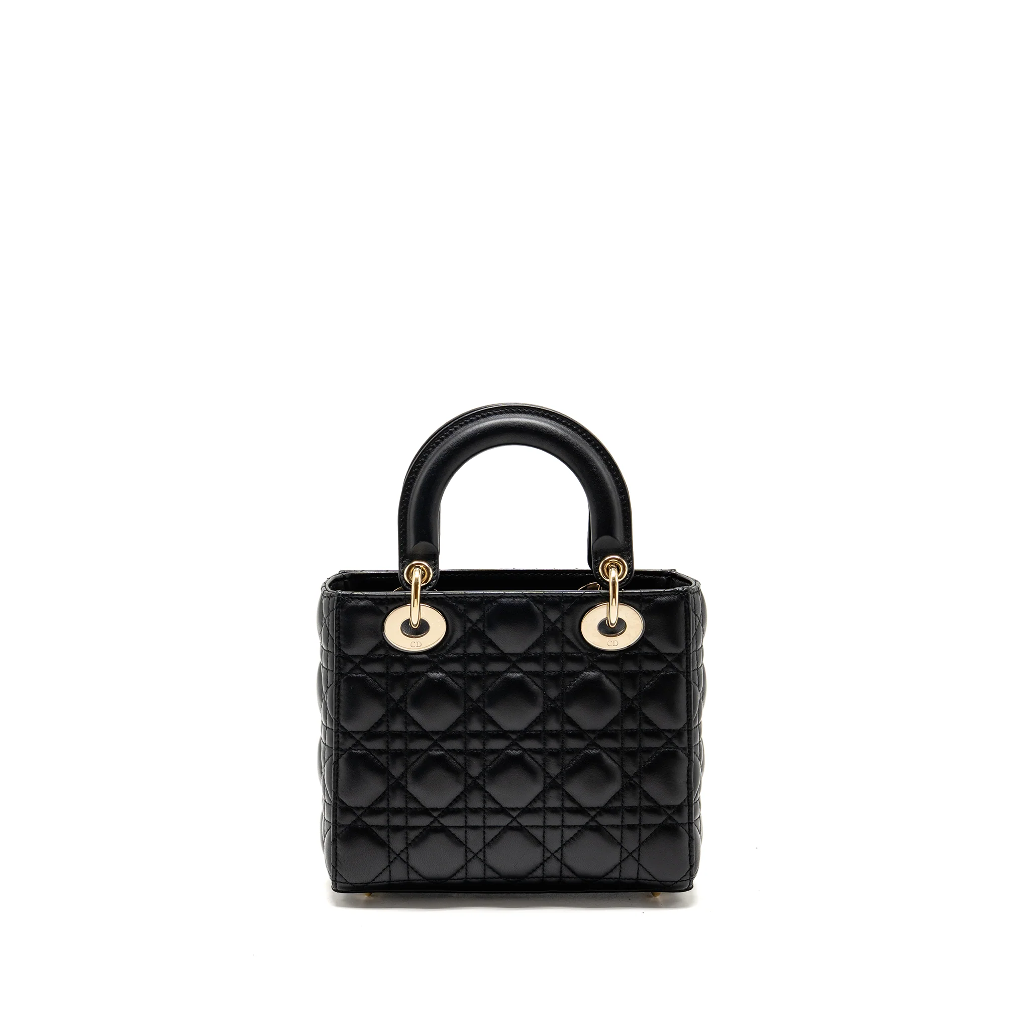 DIOR My ABC Small Lady Dior Lambskin Black LGHW - Image 2