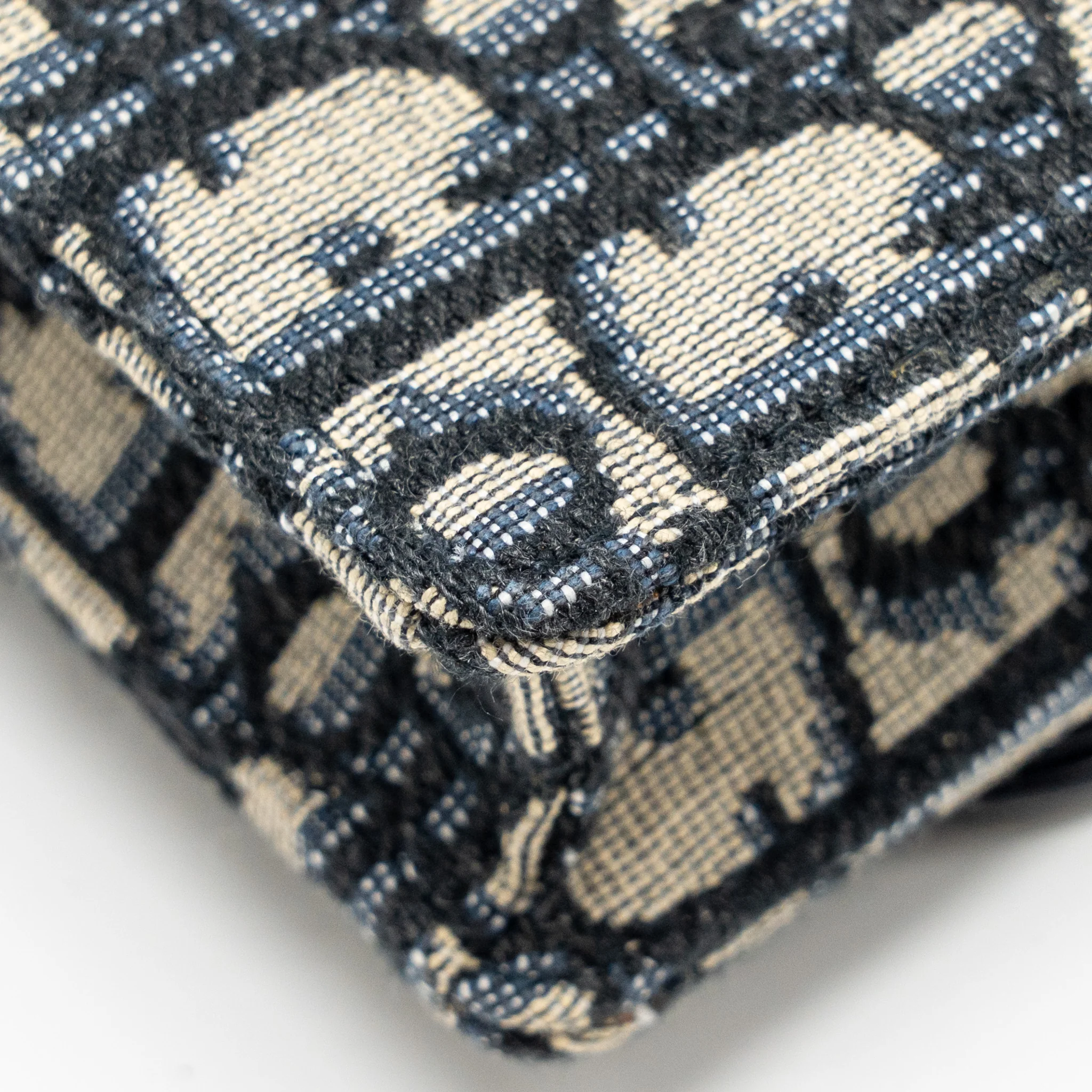 DIOR Saddle Belt Bag Blue Oblique Jacquard Canvas GHW - Image 10