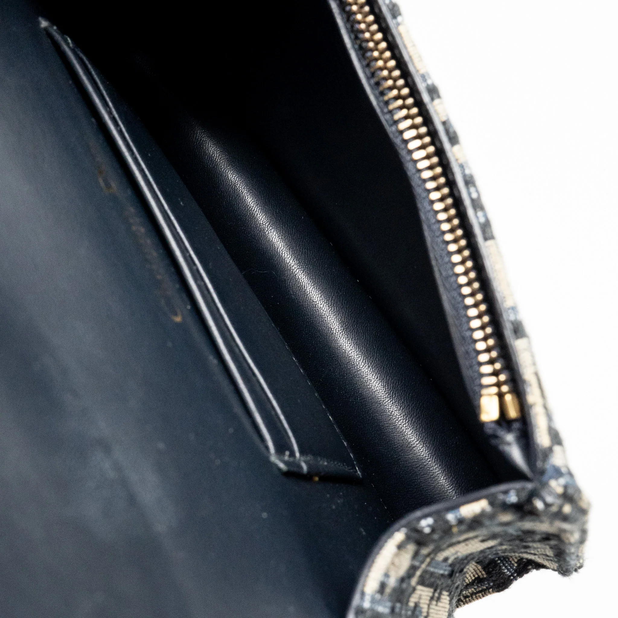 DIOR Saddle Belt Bag Blue Oblique Jacquard Canvas GHW - Image 14