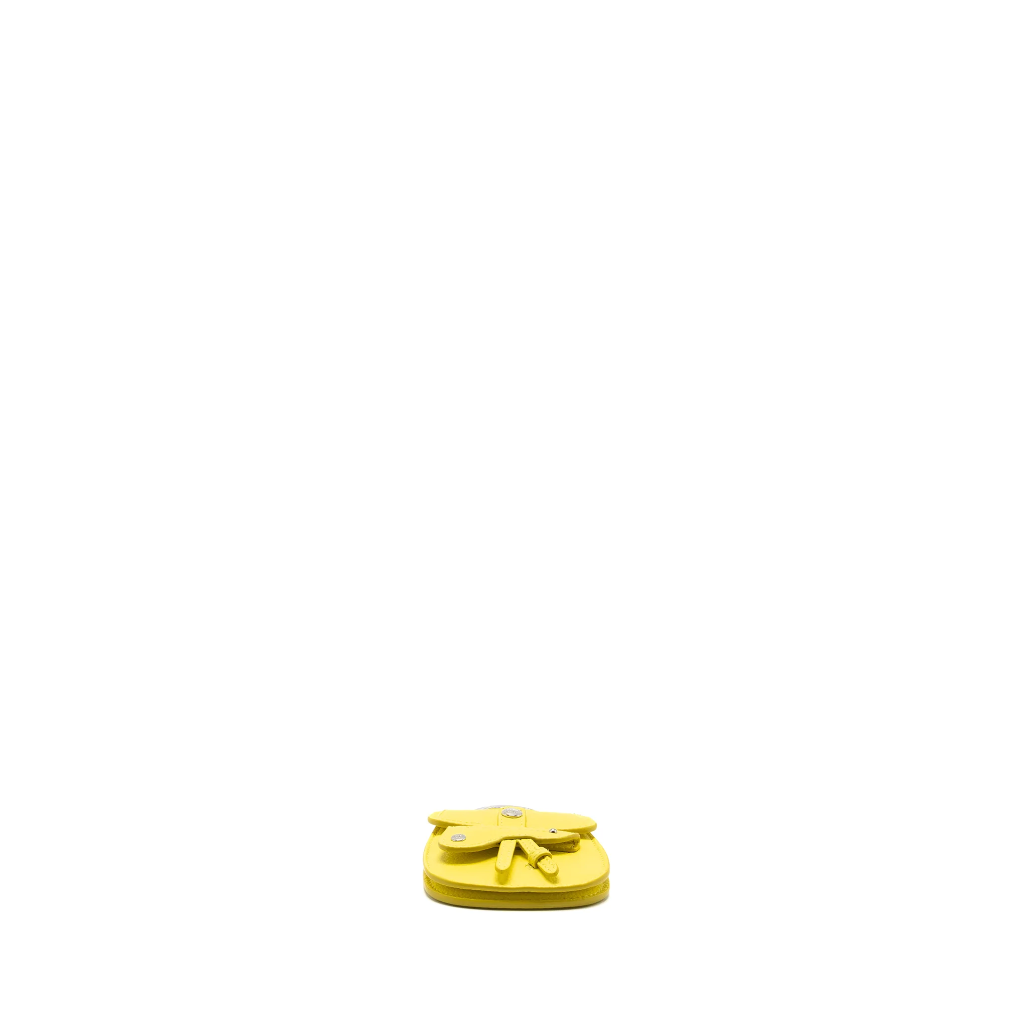 Dior Saddle Coin Pouch/Bag Charm Yellow SHW - Image 4