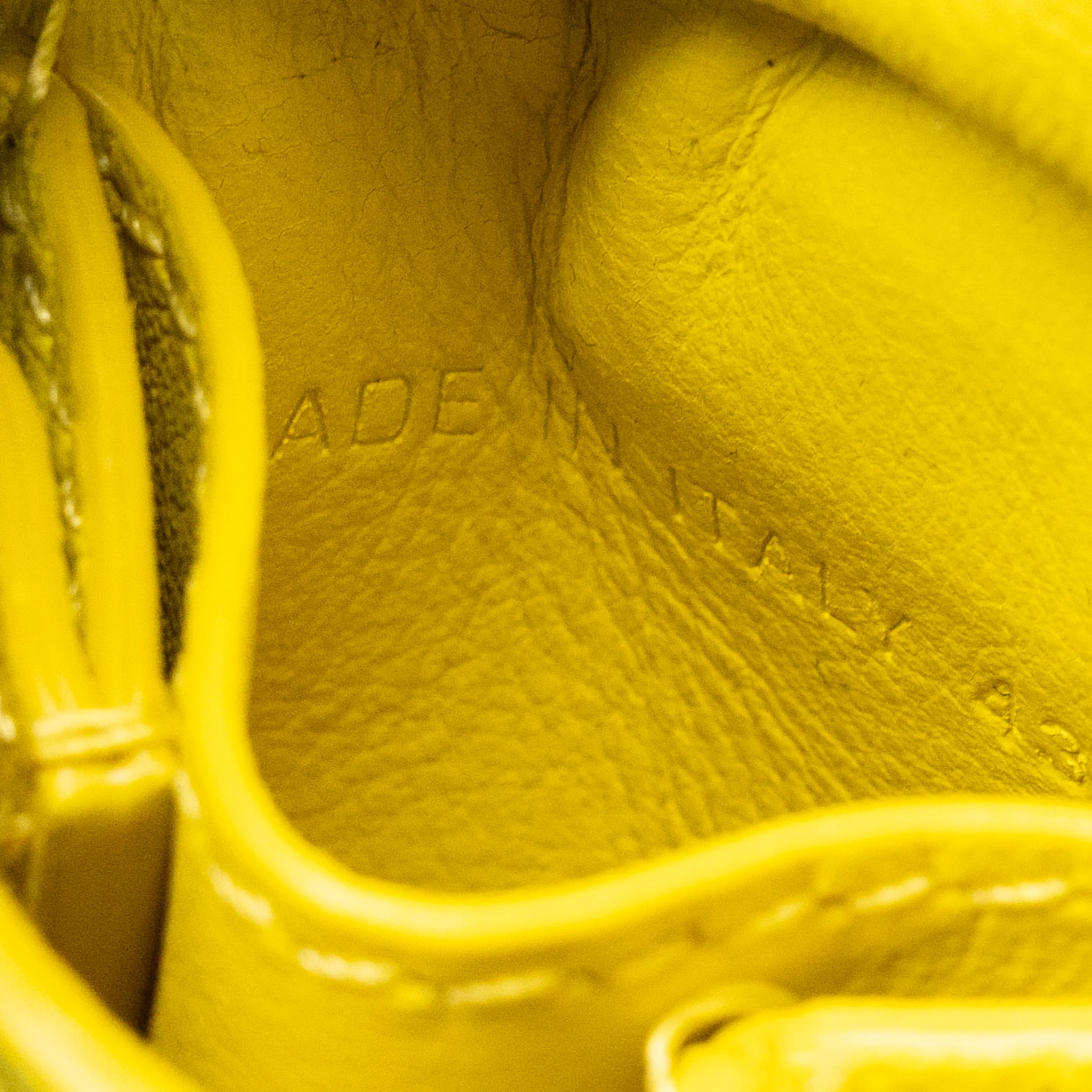 Dior Saddle Coin Pouch/Bag Charm Yellow SHW - Image 9