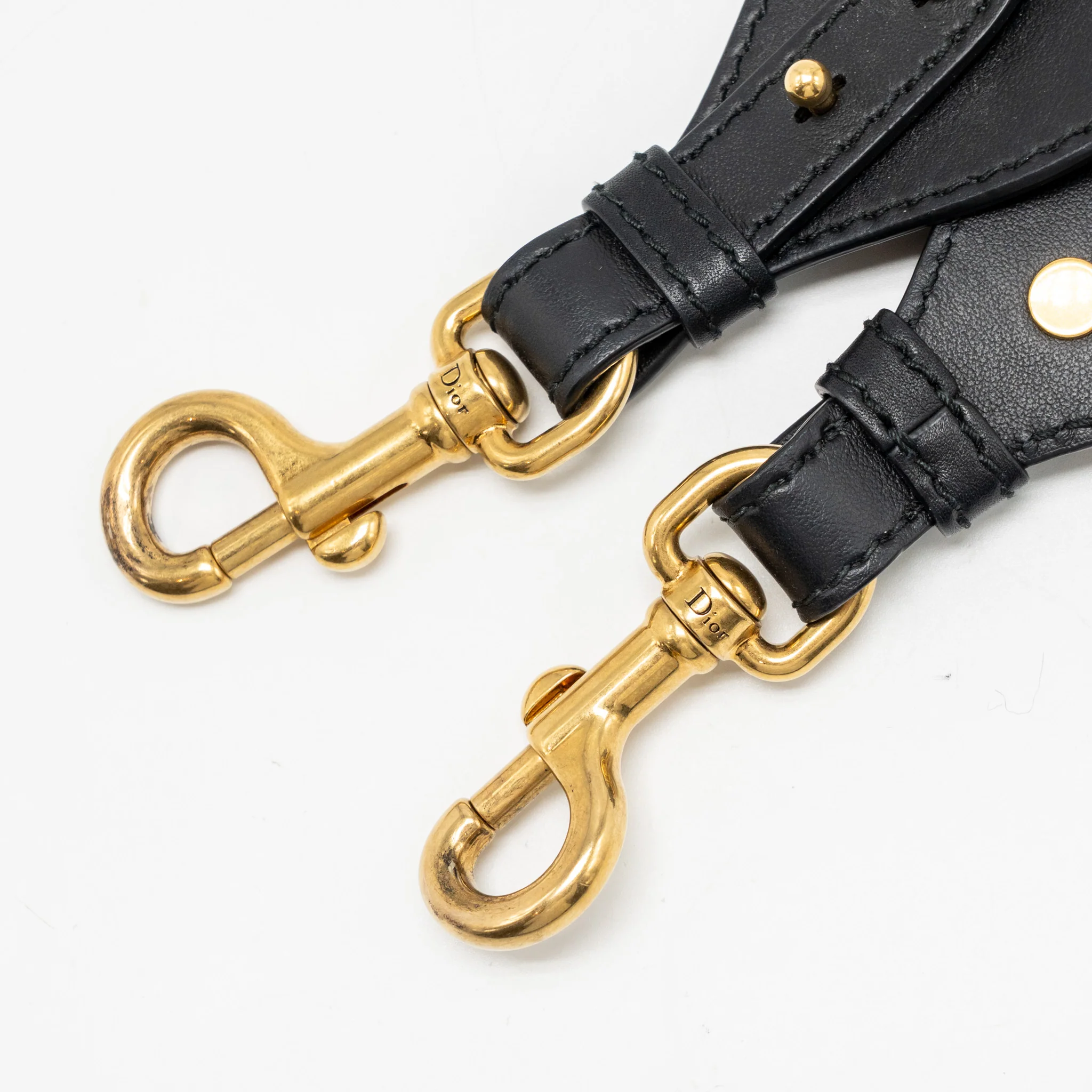 Dior Shoulder Strap Oblique Canvas/Leather Blue/Black GHW - Image 5