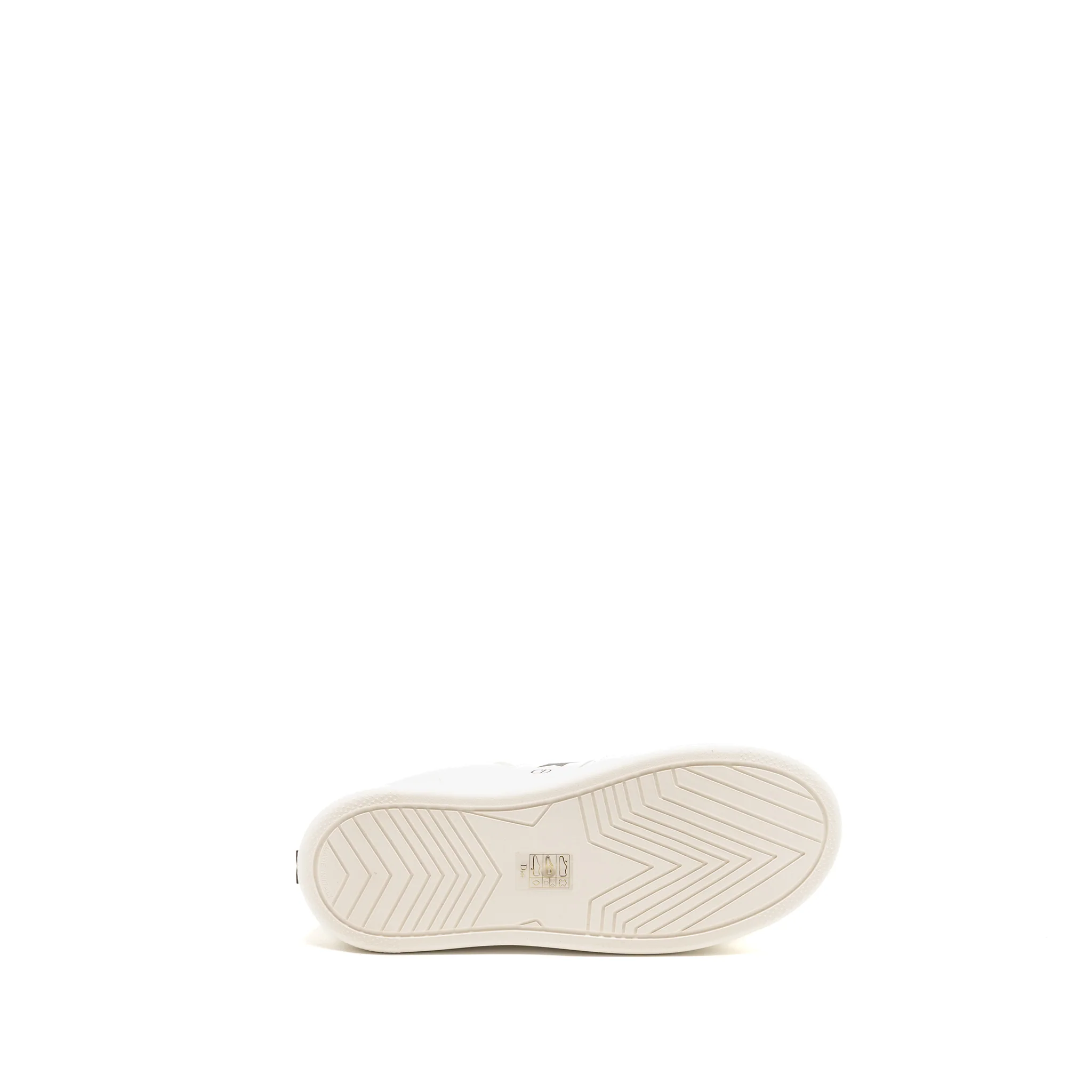 Dior Size 40.5 Dior Star Platform Sneaker Calfskin/Suede White/Black - Image 7