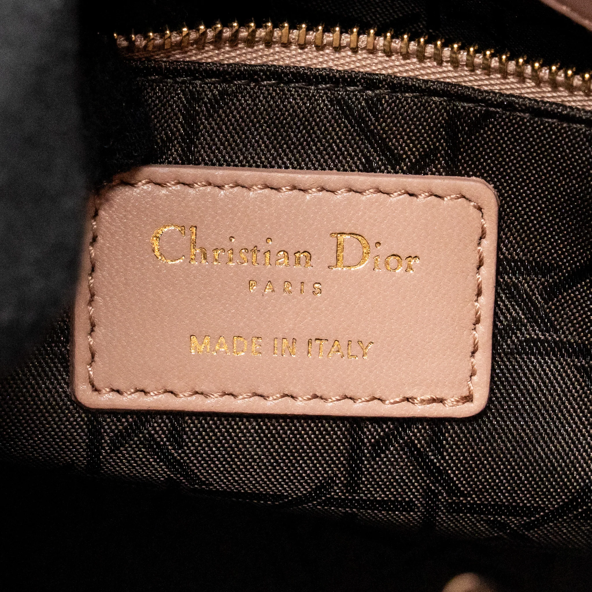 Dior Small Lady Dior Lambskin Dark Pink LGHW - Image 15