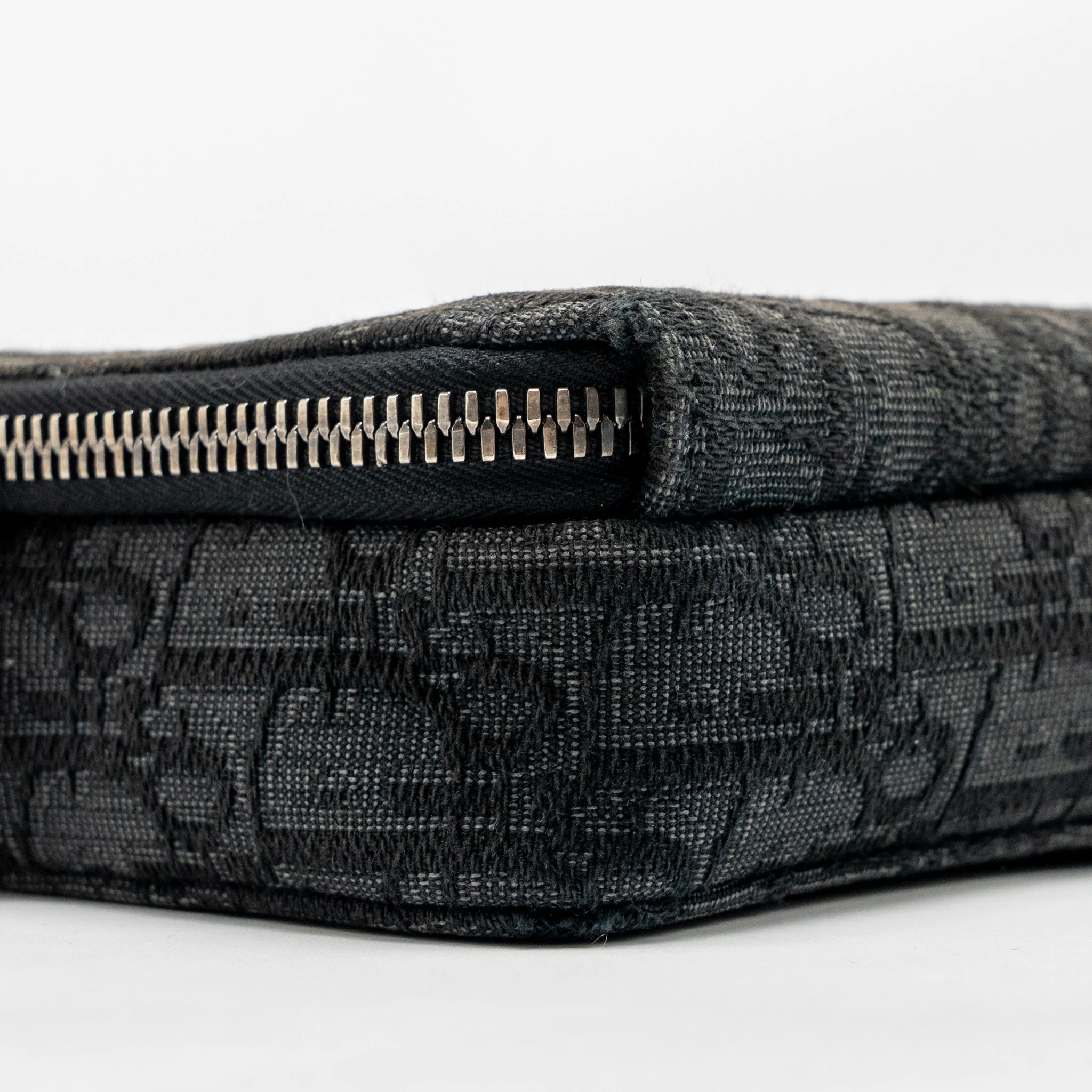 Dior Wallet on Strap Oblique Canvas/Leather Black SHW - Image 6
